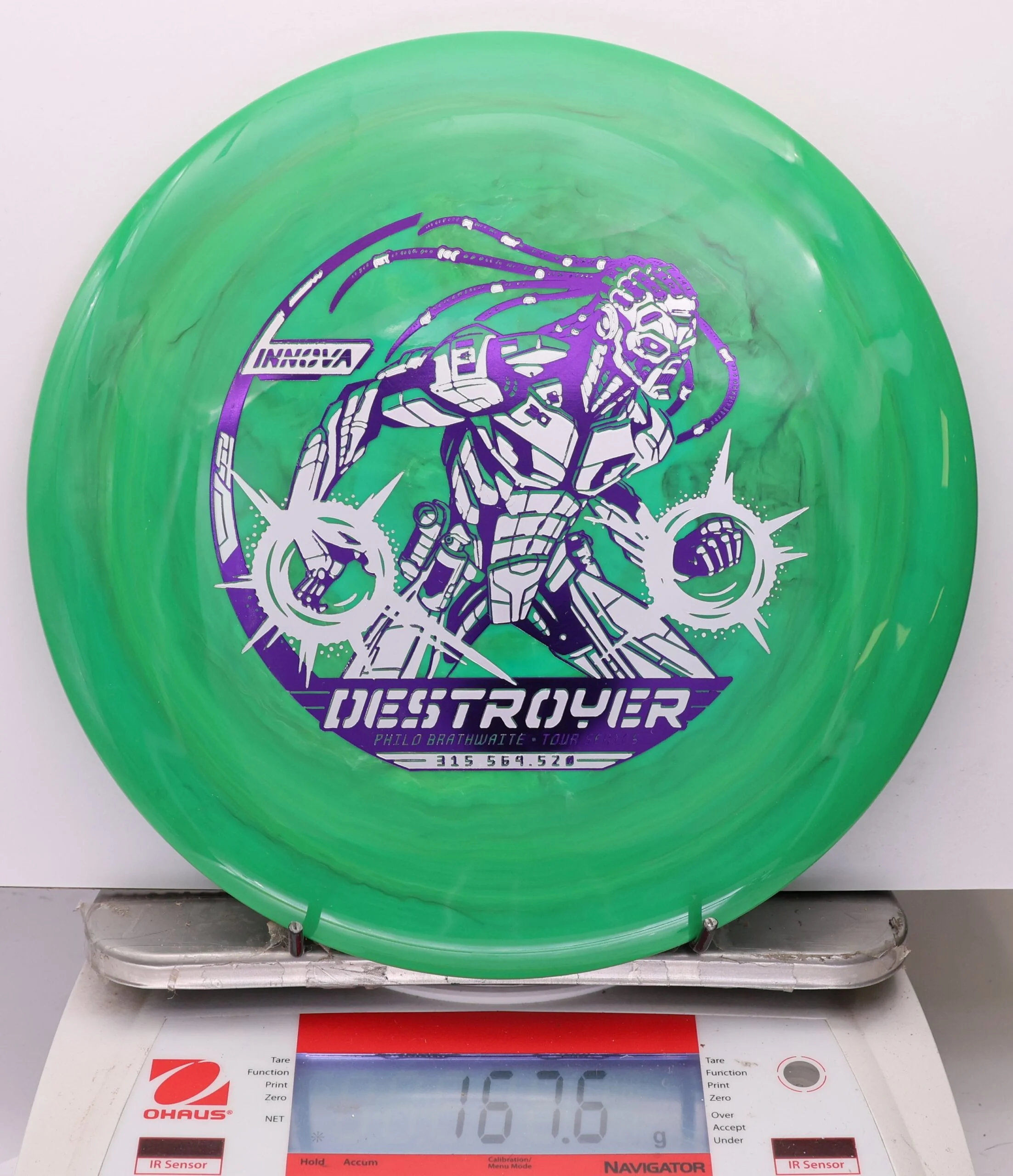 1081017 Swirly Star Destroyer, Philo Brathwaite 2026 Tour Series - #214 Green, 168
