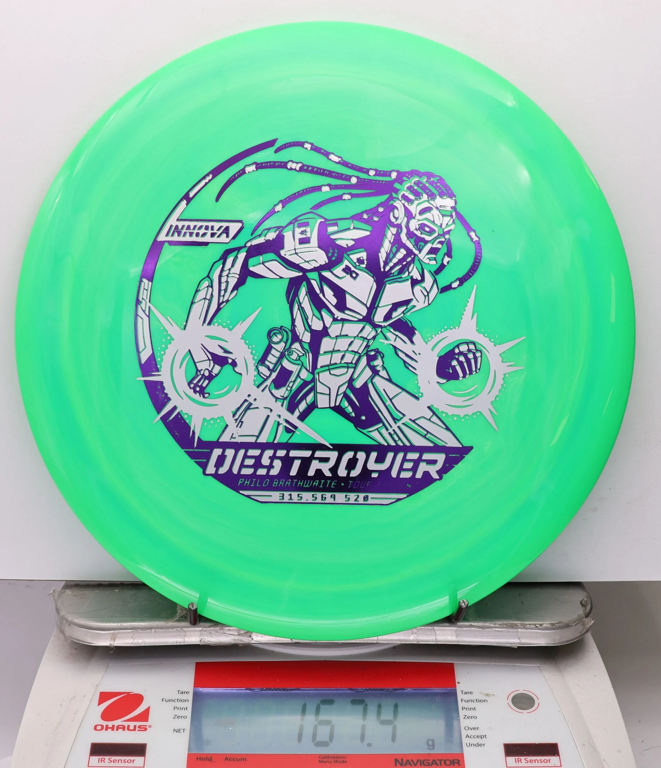 1081035 Swirly Star Destroyer, Philo Brathwaite 2026 Tour Series - #217 NGreen, 167