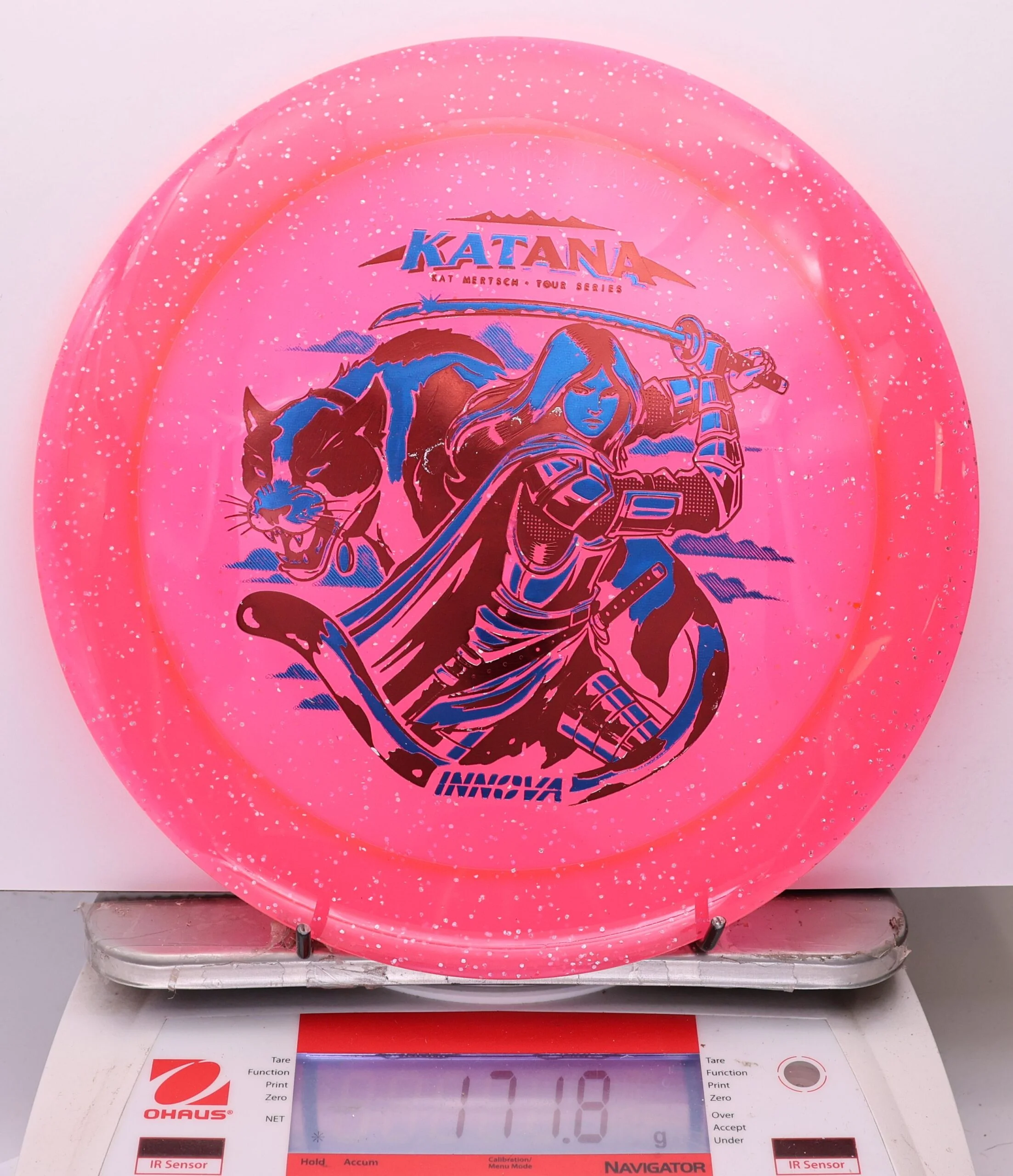1081067 Metal Flake Champion Katana, Kat Mertsch 2026 Tour Series - #203 Pink, 172