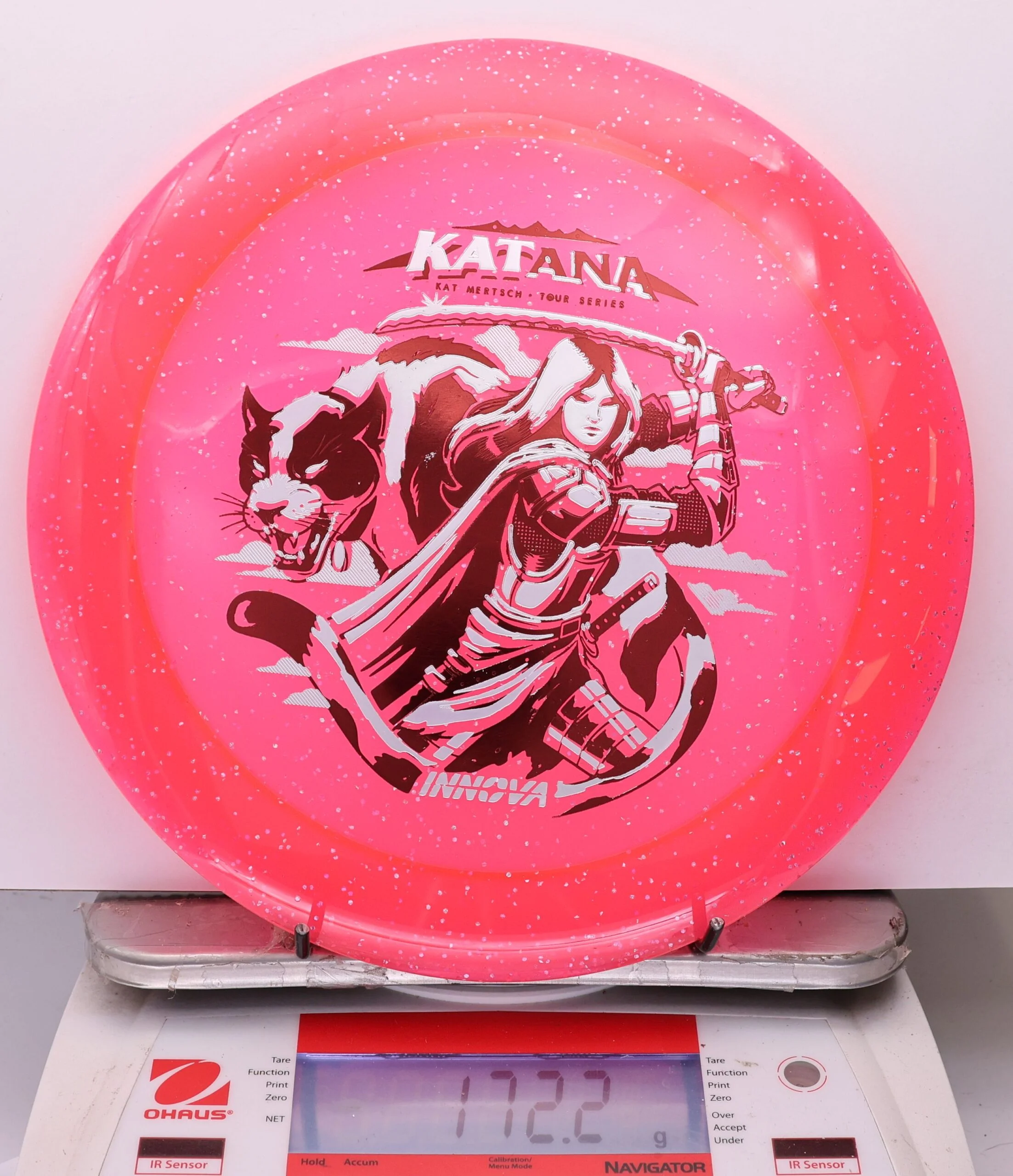 1081068 Metal Flake Champion Katana, Kat Mertsch 2026 Tour Series - #204 Pink, 172
