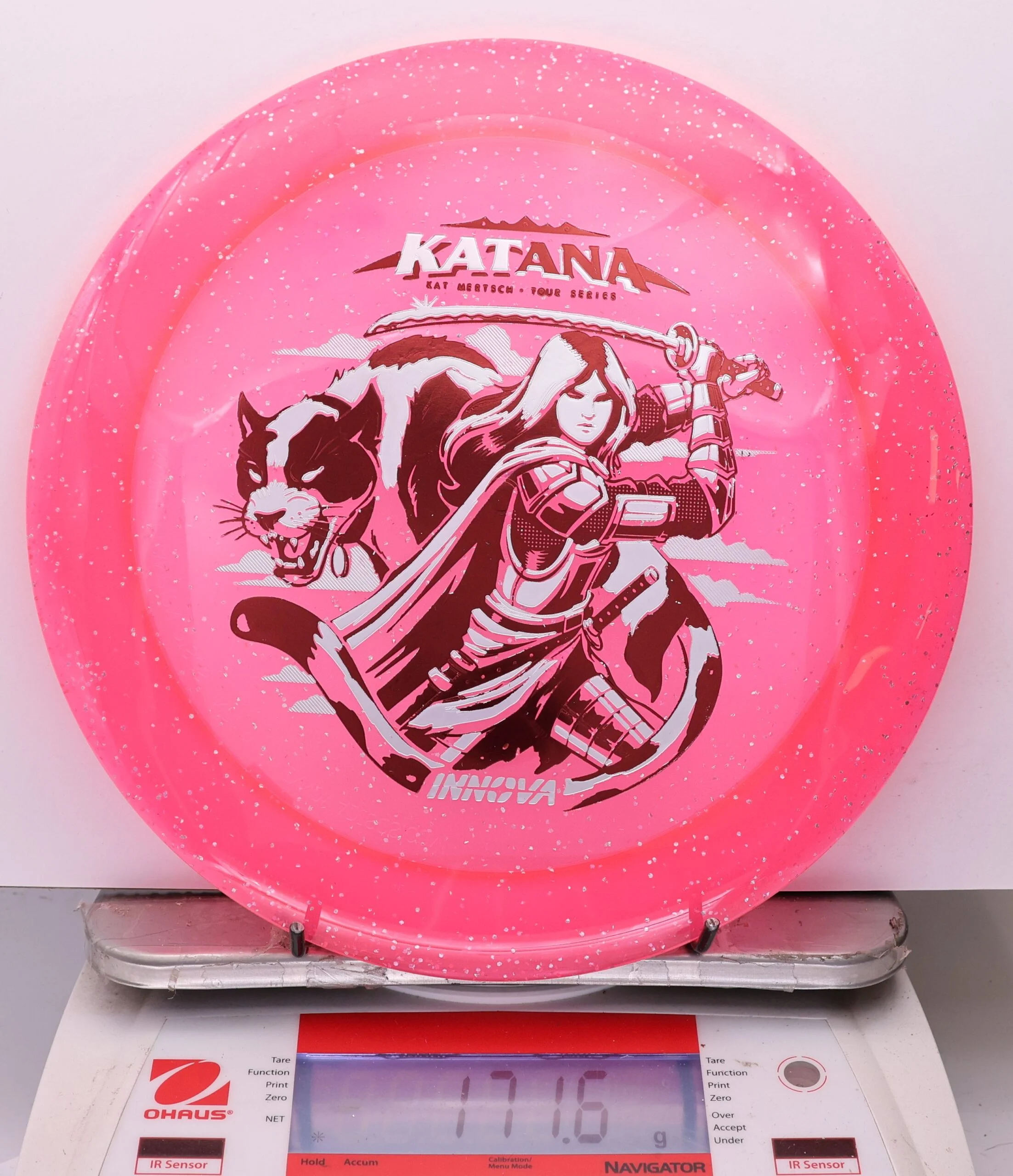1081076 Metal Flake Champion Katana, Kat Mertsch 2026 Tour Series - #206 Pink, 172