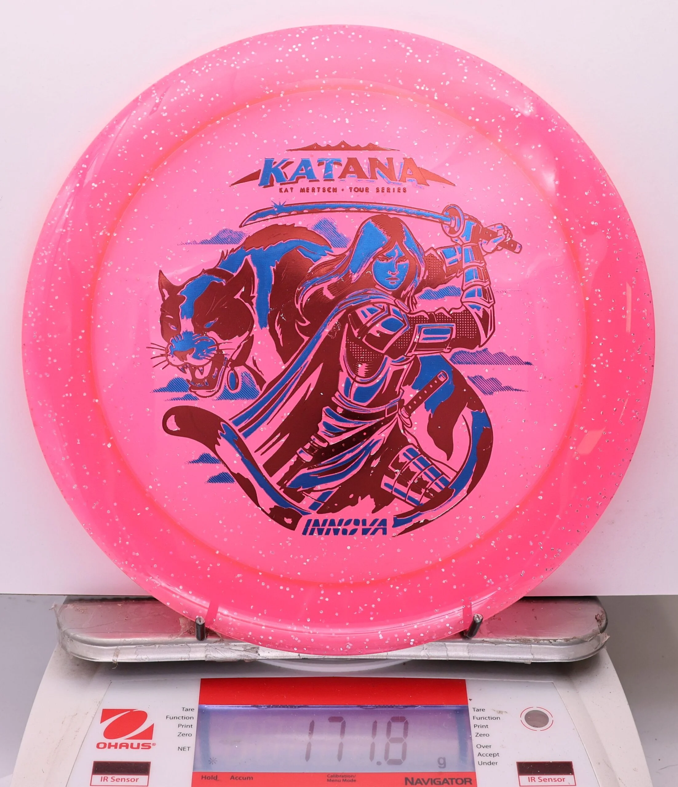 1081077 Metal Flake Champion Katana, Kat Mertsch 2026 Tour Series - #207 Pink, 172
