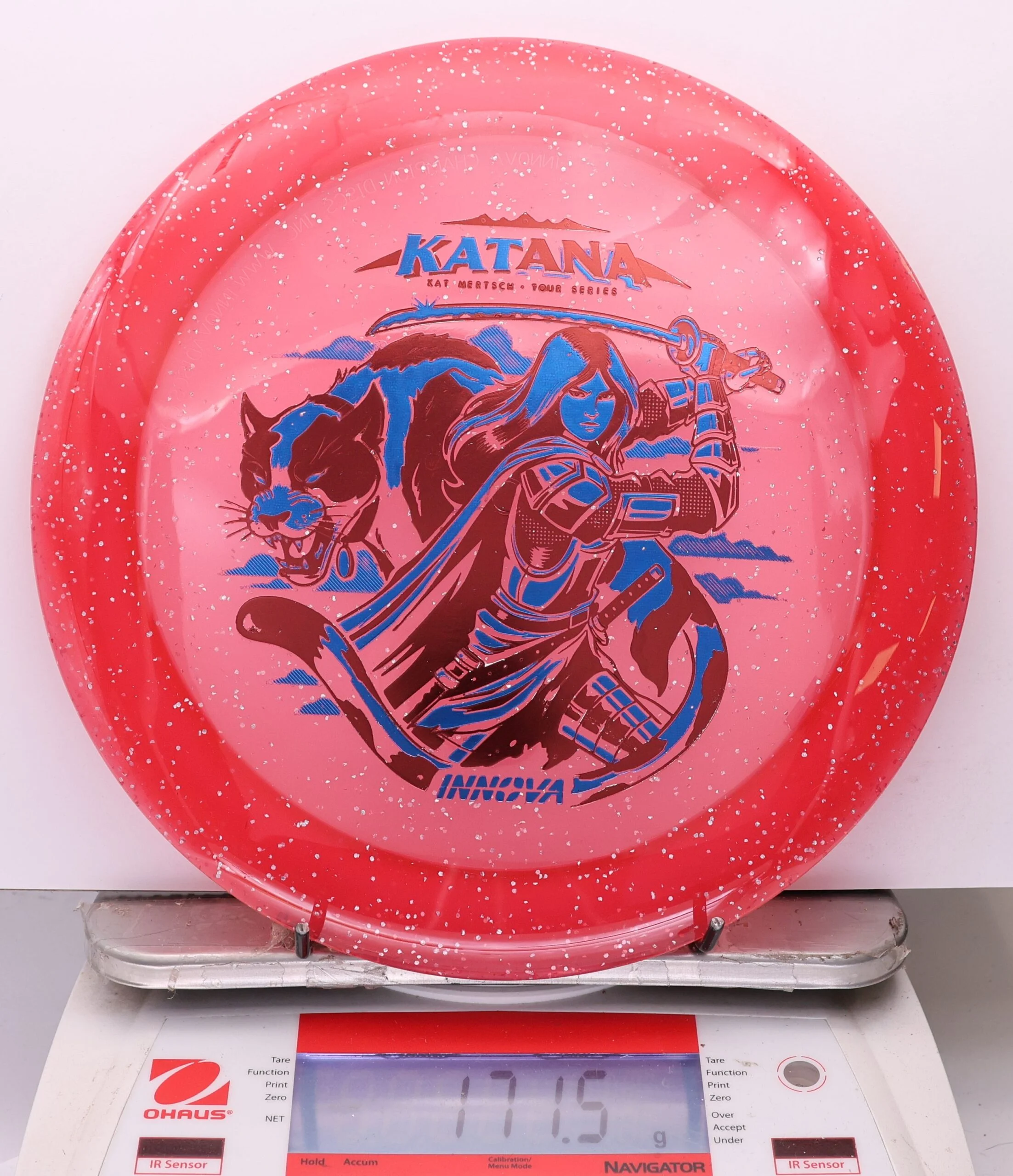 1081078 Metal Flake Champion Katana, Kat Mertsch 2026 Tour Series - #208 Red, 172