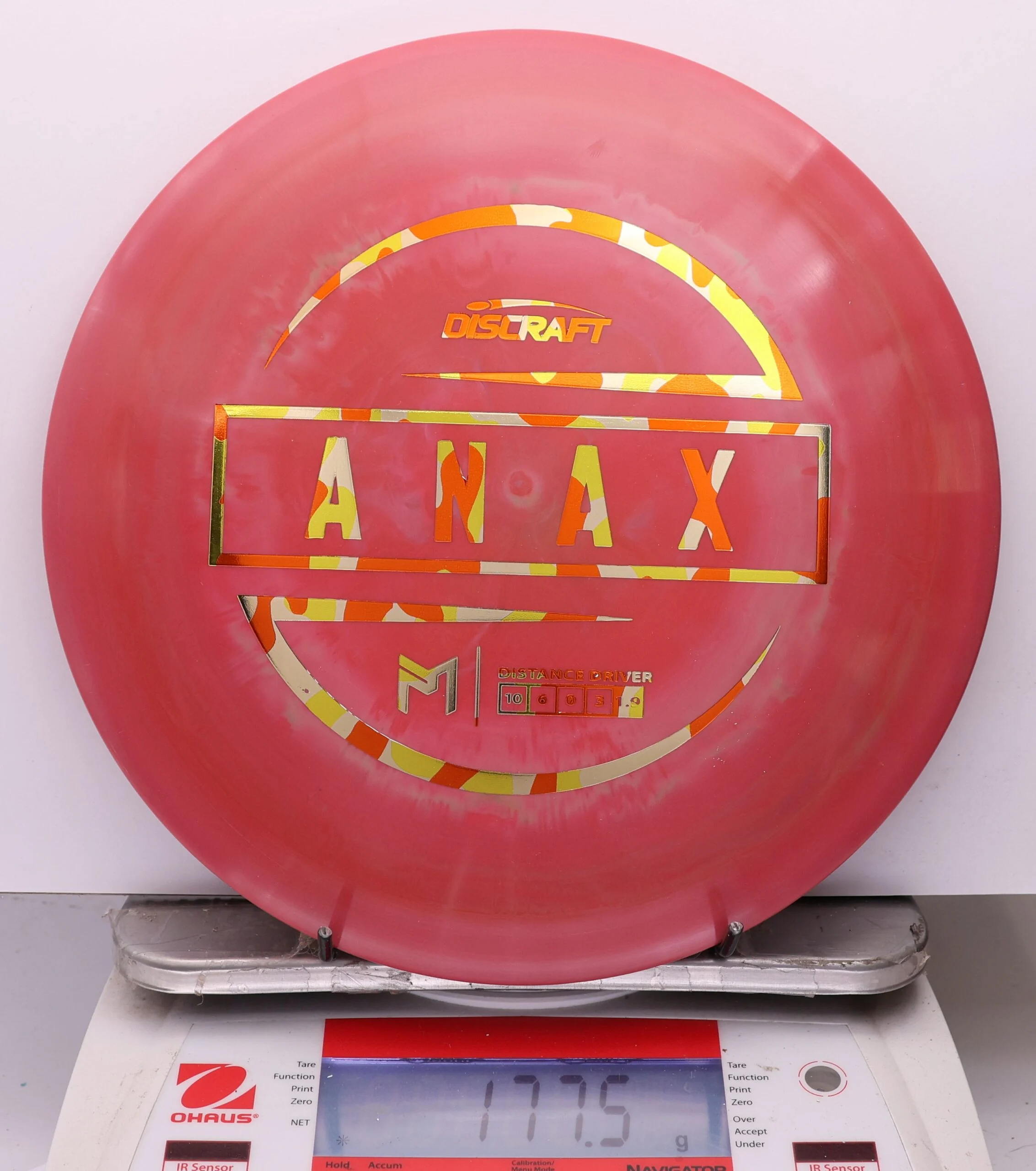 1082742 ESP Anax, Paul McBeth - #46 RedOrange, 178