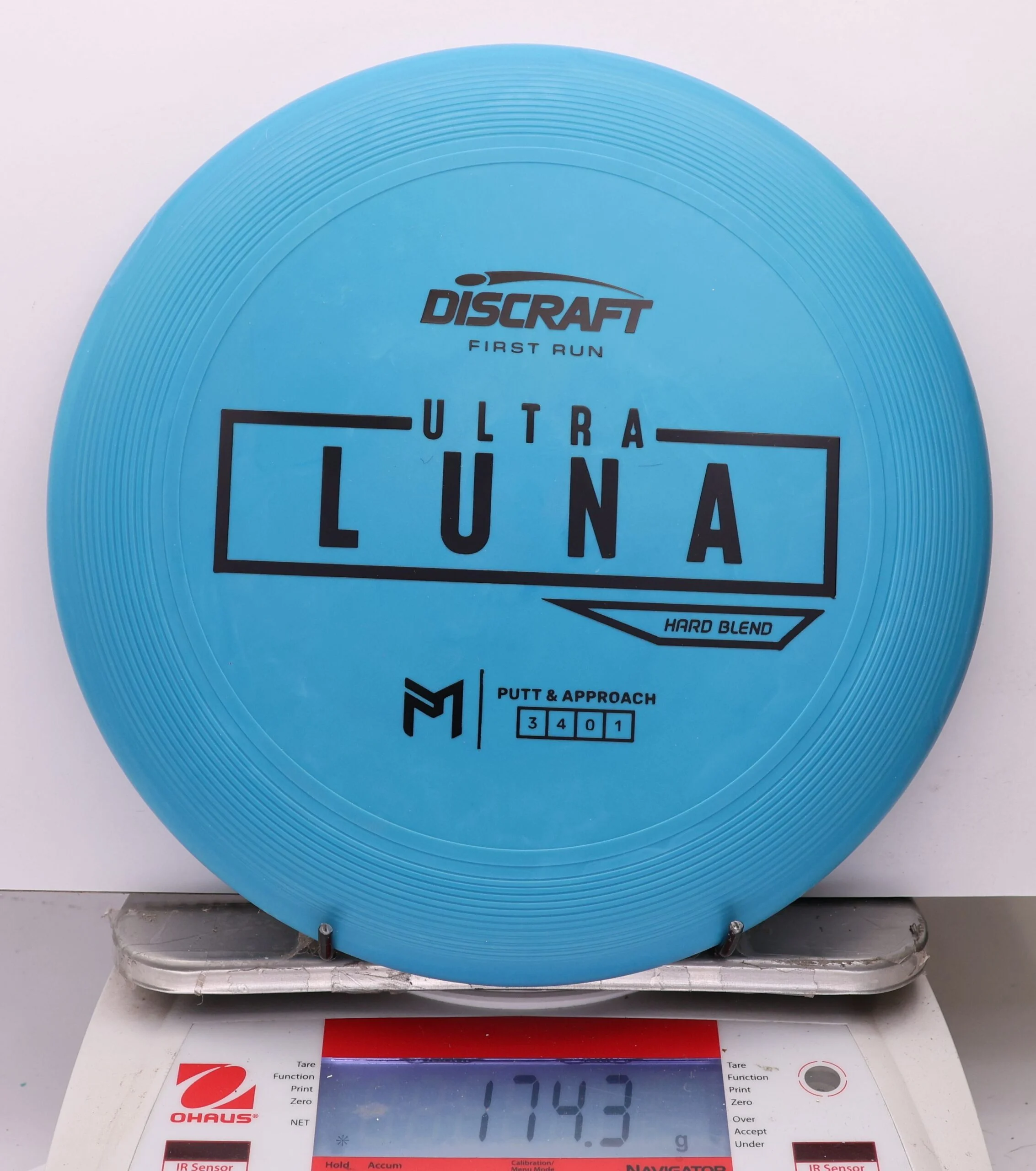 1082818 Putter Line Hard UltraLuna, Paul McBeth First Run - #02 Blue, 174