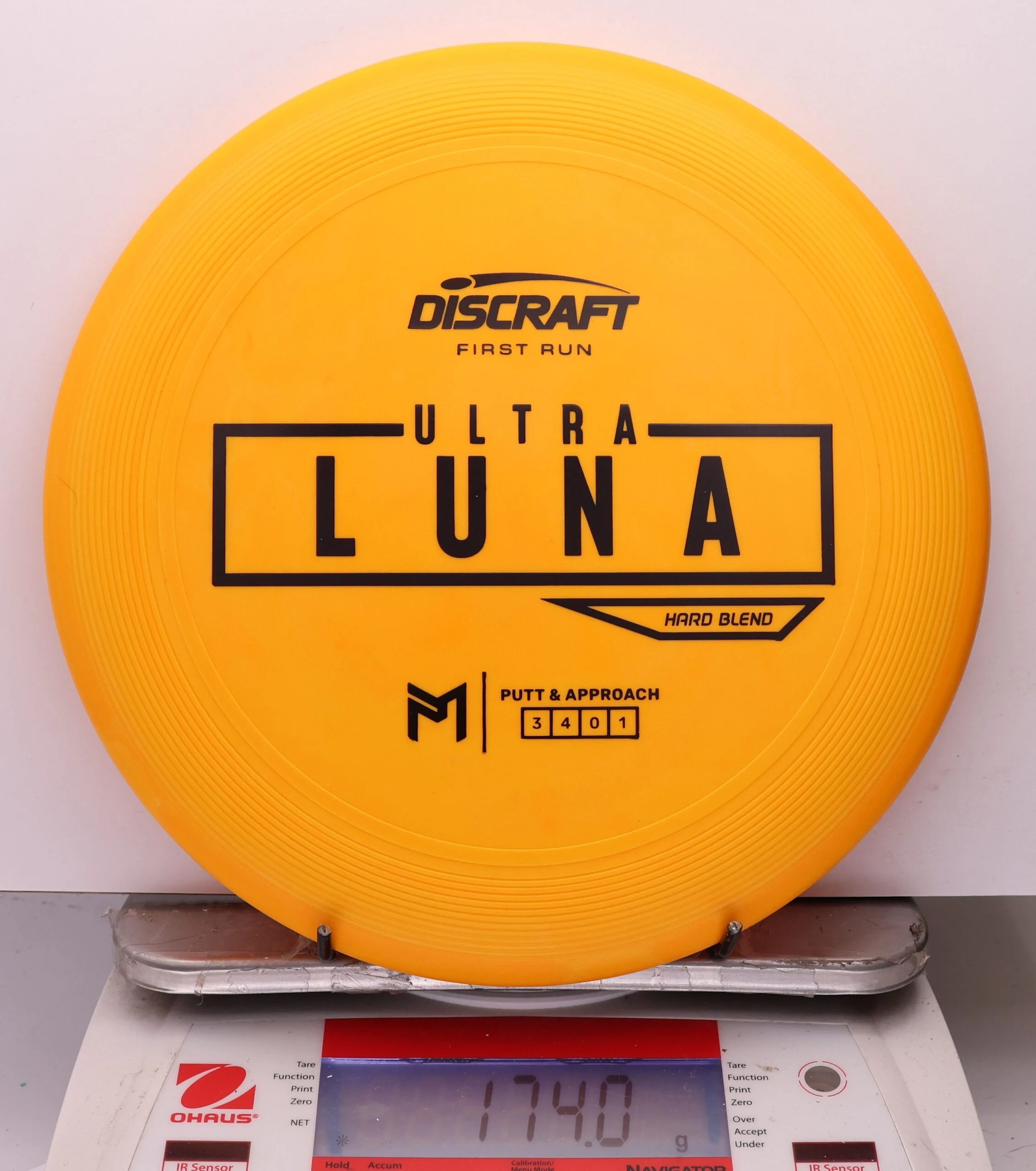 1082820 Putter Line Hard UltraLuna, Paul McBeth First Run - #04 LtOrange, 174
