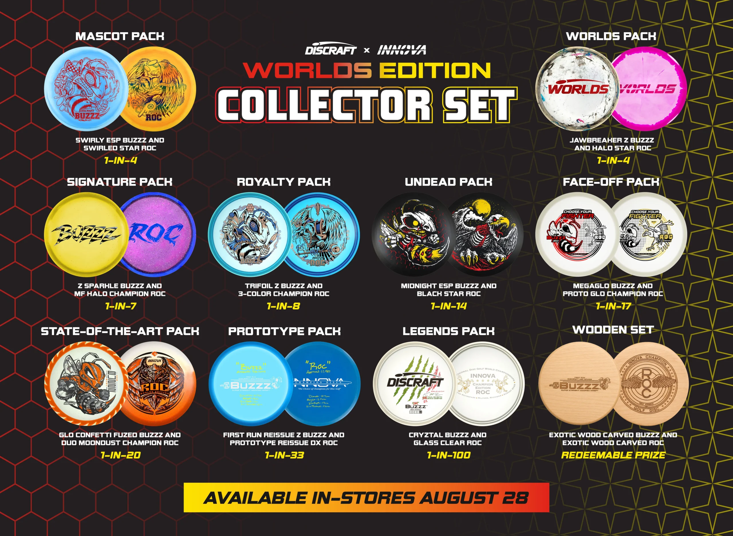 Discraft x Innova - 2026 Worlds Edition Collector Set - Image 3