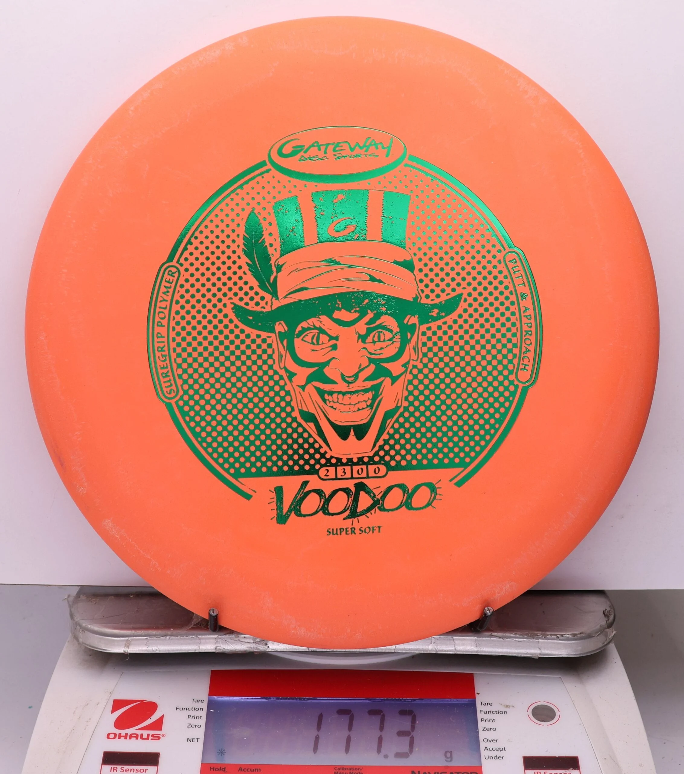 1084437 Super Soft SureGrip Voodoo - #557 Orange, 177