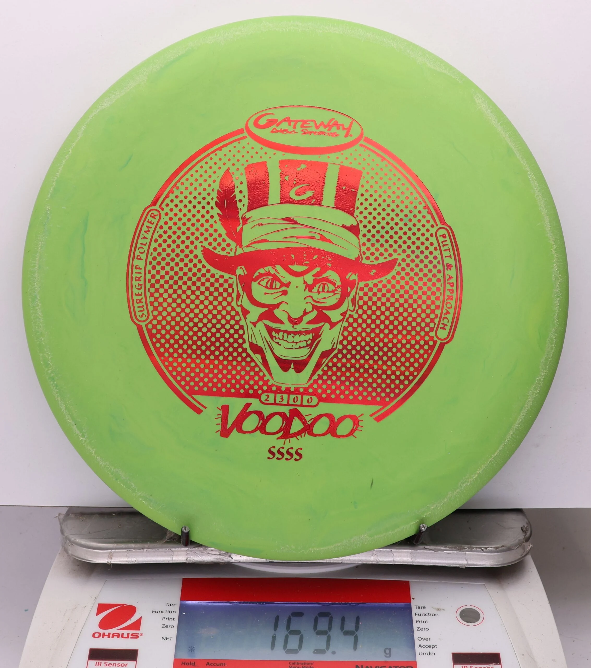 1084453 Super Stupid Silly Soft SureGrip Voodoo - #559 Green, 169