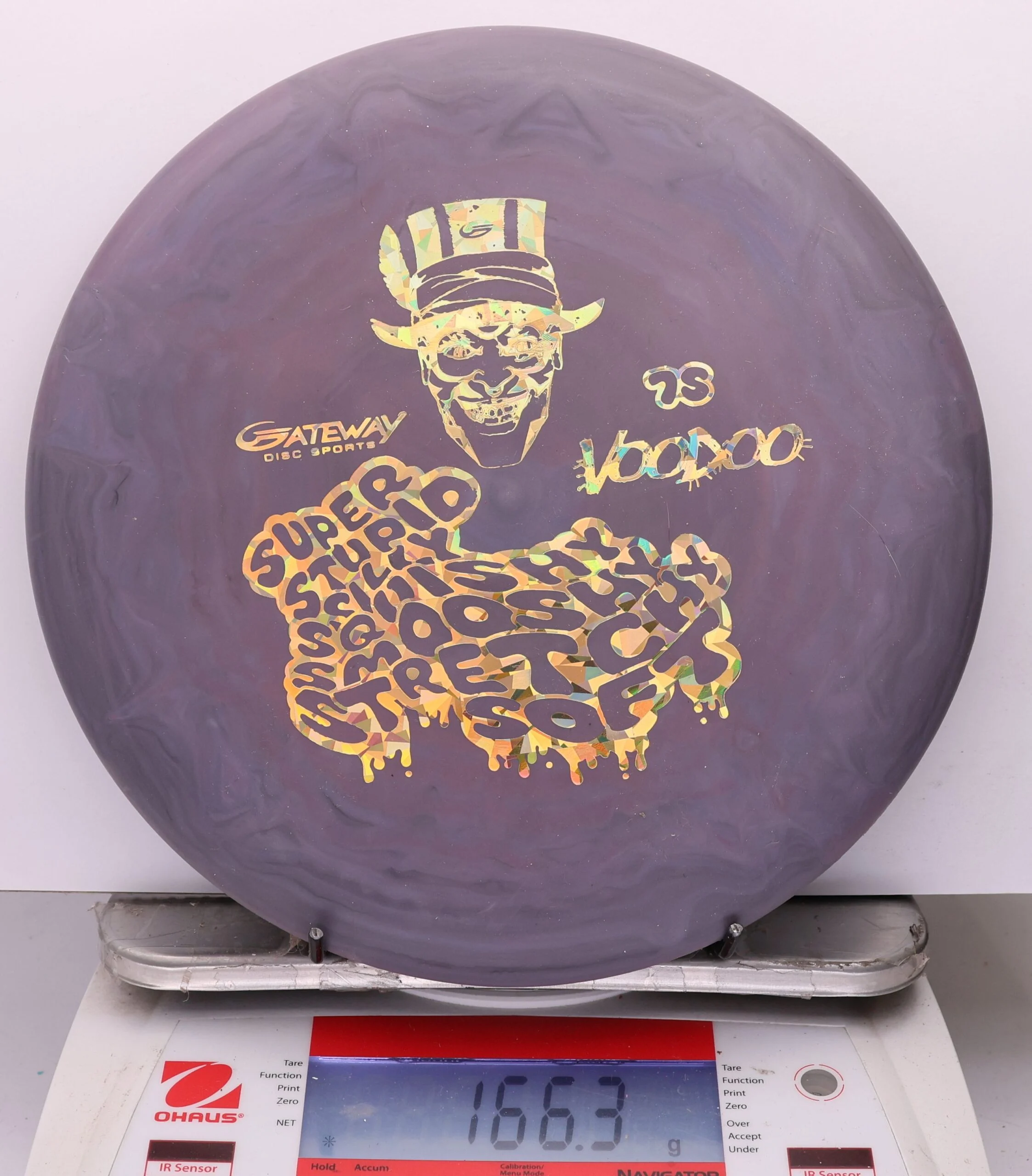 1084615 7S SureGrip Voodoo - #580 DarkGrayPurp, 166
