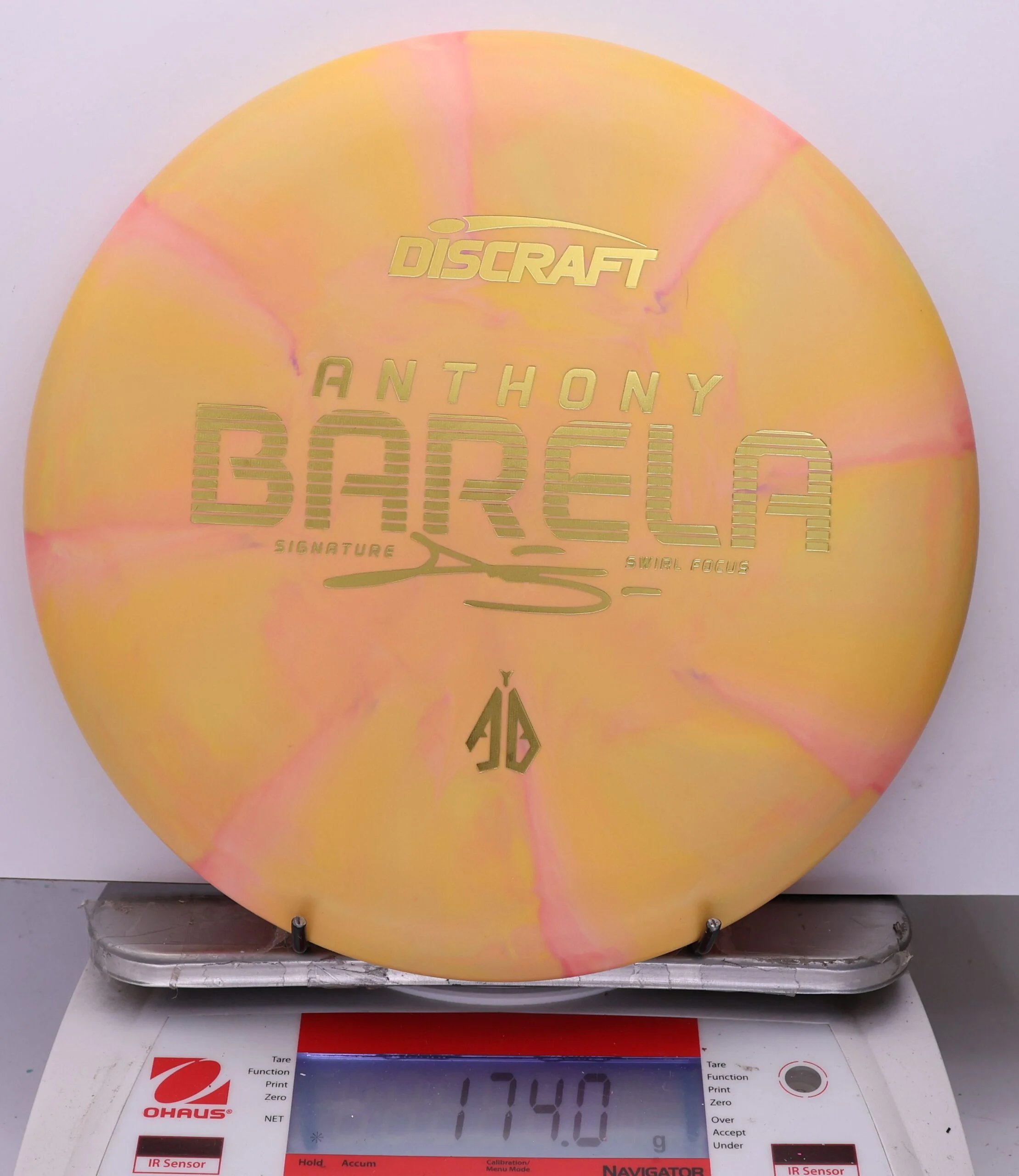1084862 Crazy Tuff Swirl Focus, Anthony Barela - #01 LtOrangePink, 174