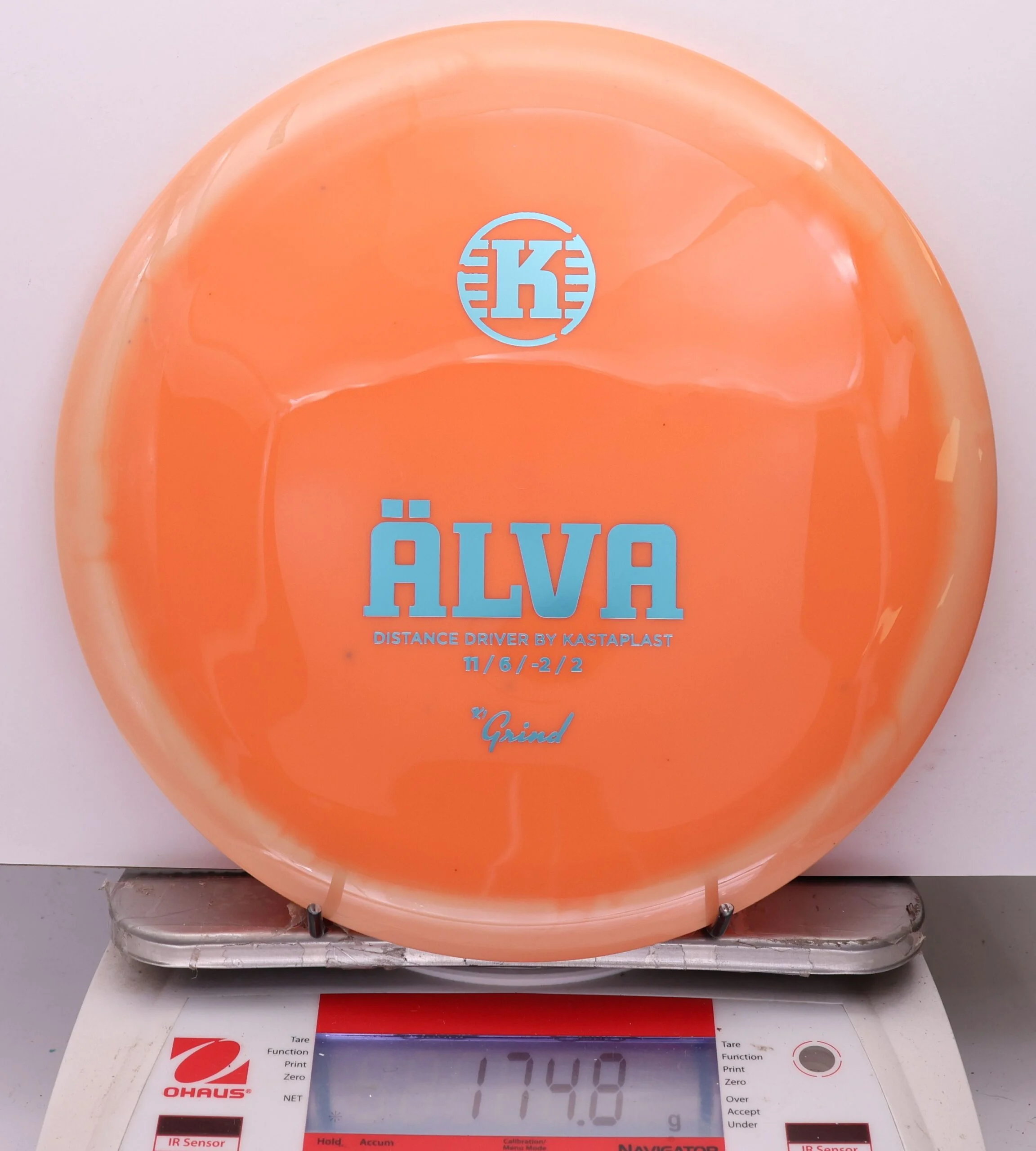 1085274 K1 Grind Alva - #342 White-Orange, 175