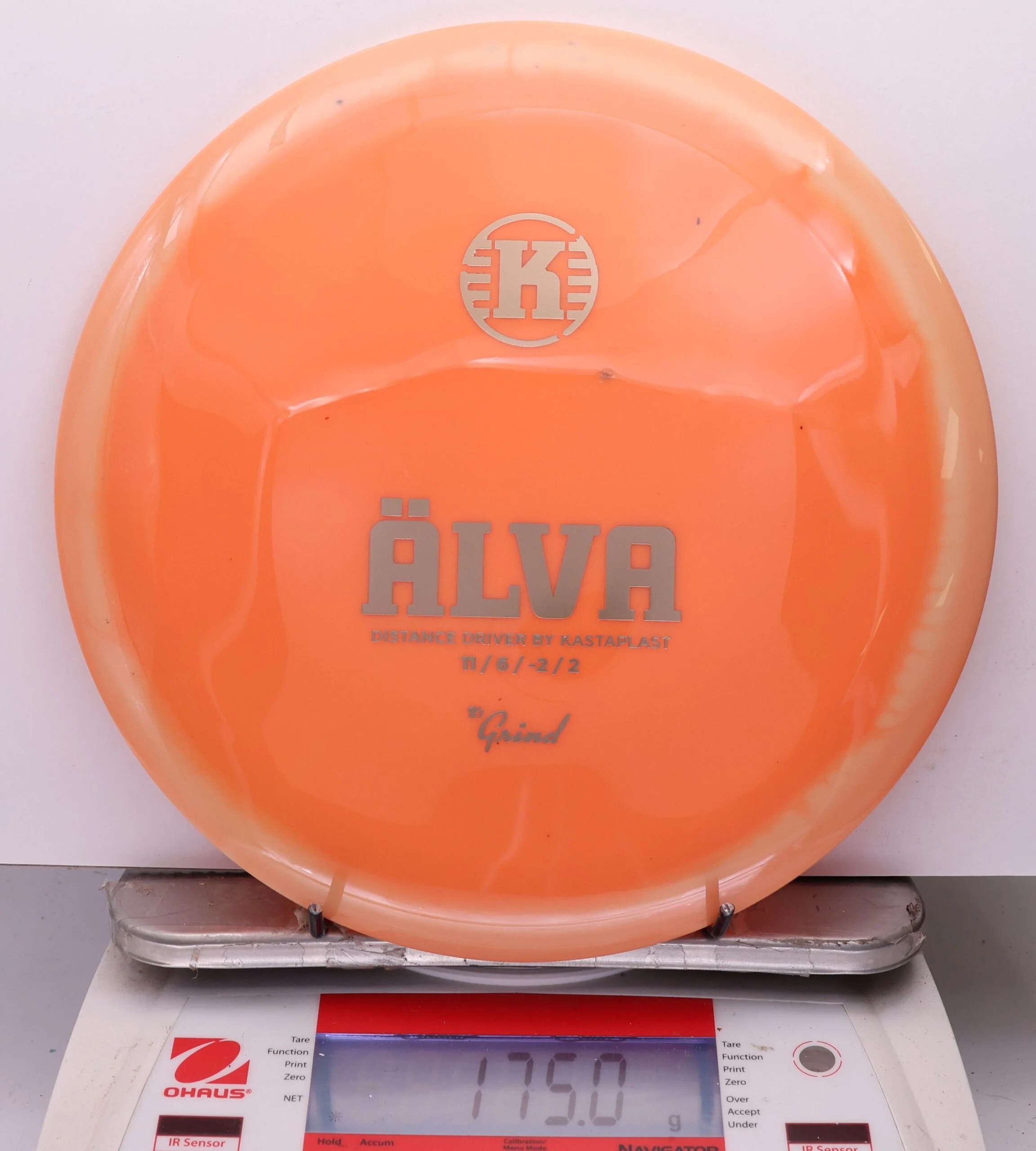 1085275 K1 Grind Alva - #343 White-Orange, 175