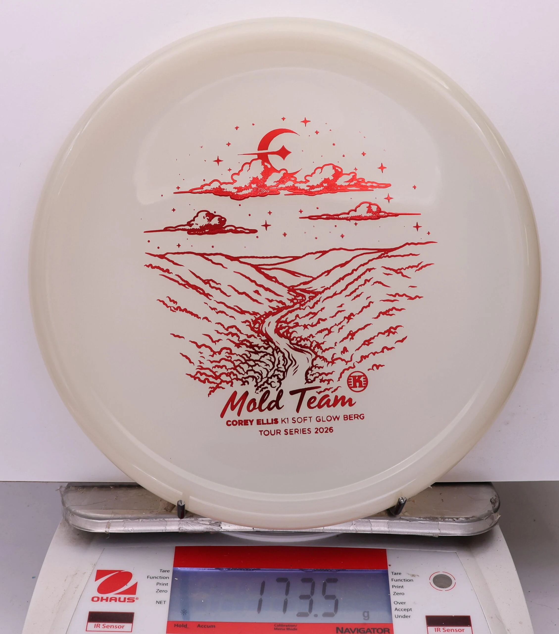 1086114 K1 Soft Glow Berg, Corey Ellis 2026 Mold Team - #339 Glow, 174