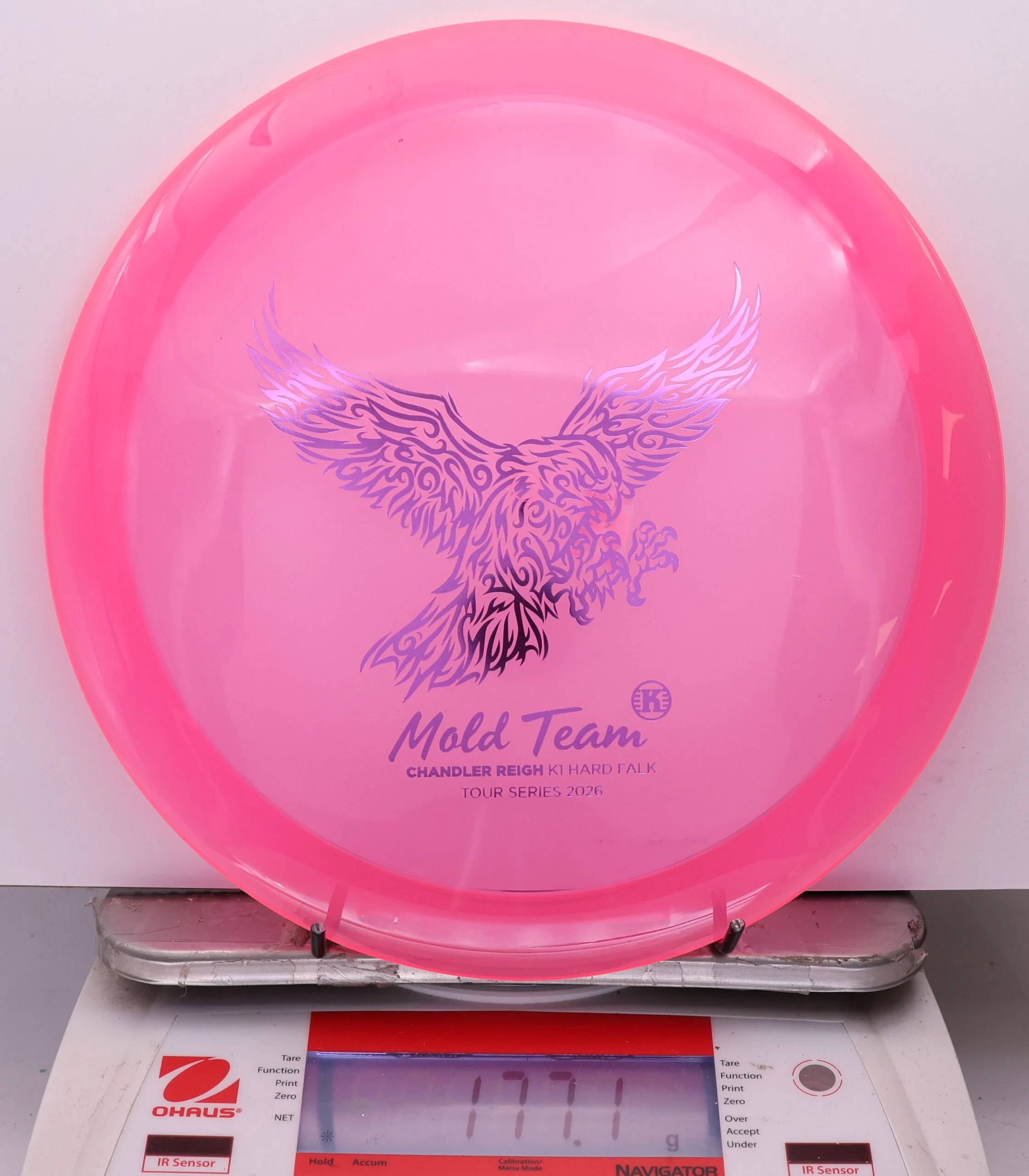 1086301 K1 Hard Falk, Chandler Reigh 2026 Tour Series - #337 Pink, 177