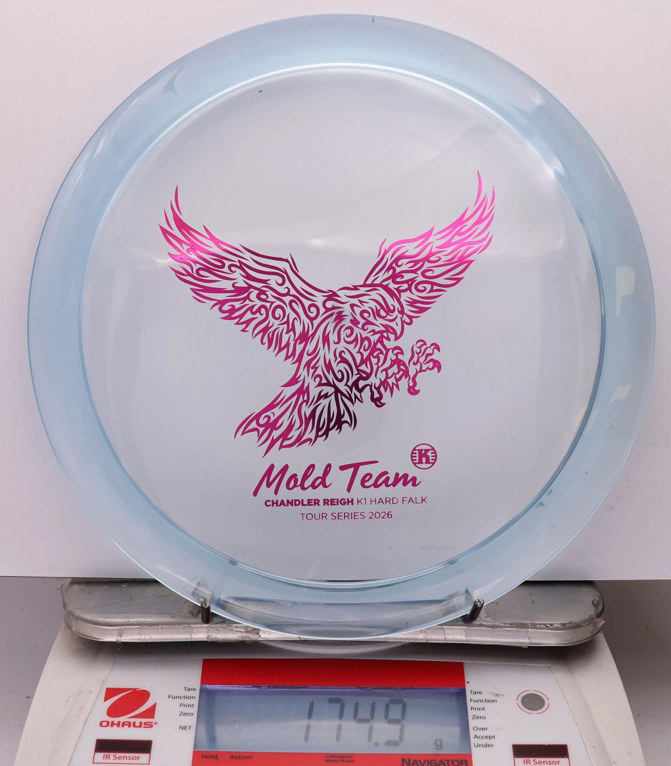 1086324 K1 Hard Falk, Chandler Reigh 2026 Tour Series - #344 Clear LtBlue, 175