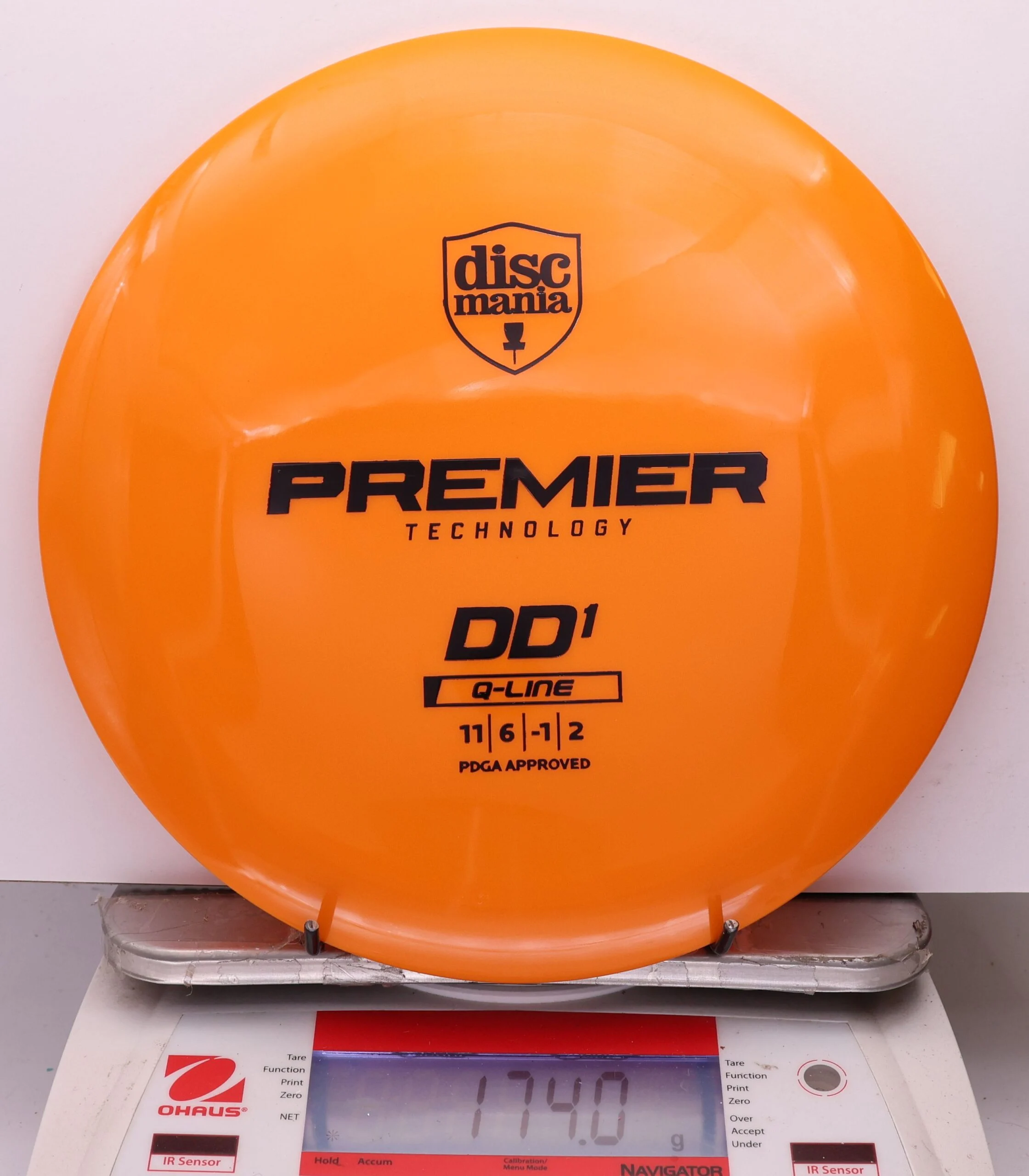 1086501 Q-Line Premier DD1 - #15 Orange, 174