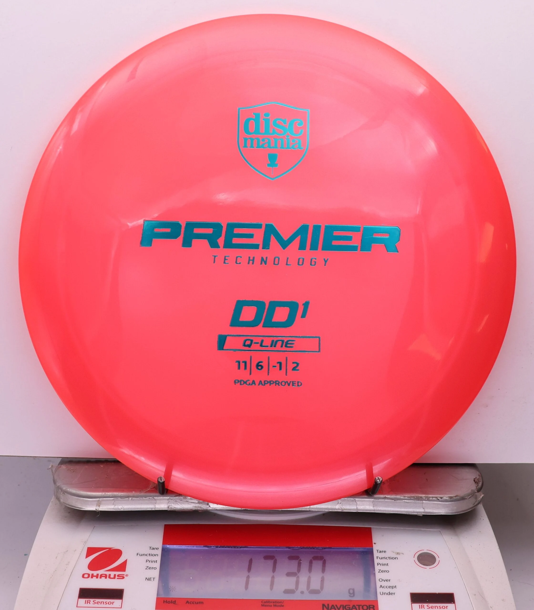 1086719 Q-Line Premier DD1 - #38 LtRed, 173