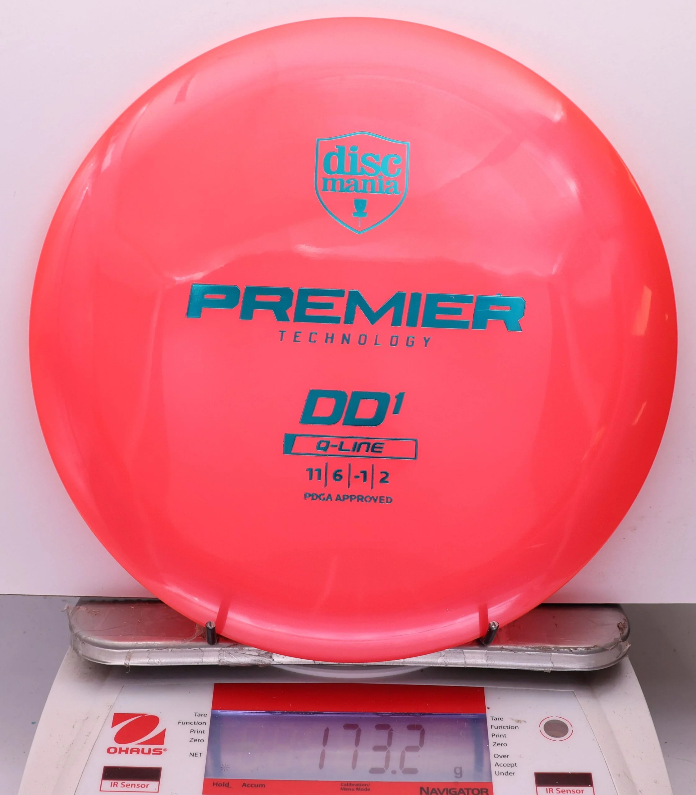 1086721 Q-Line Premier DD1 - #40 LtRed, 173