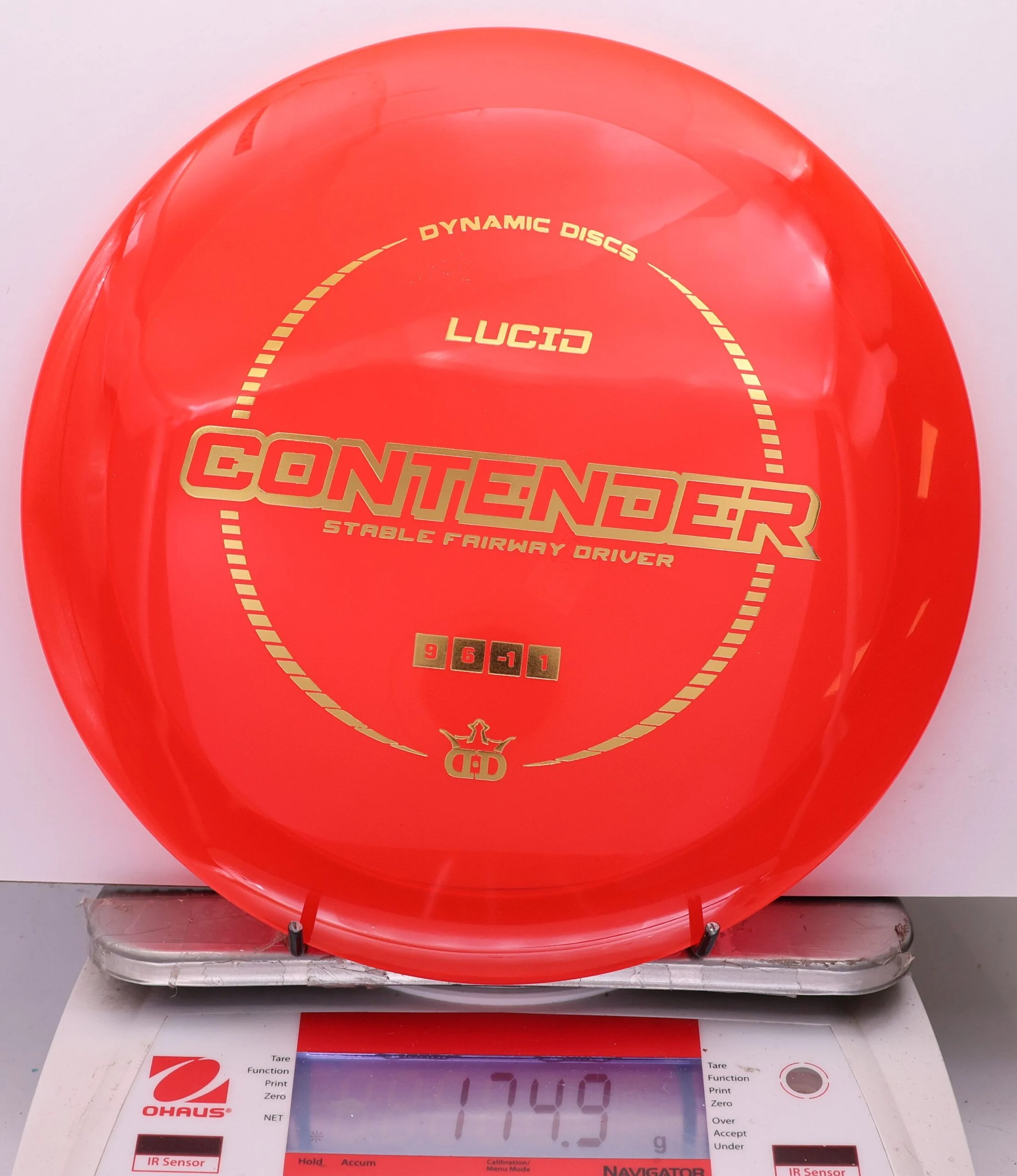 1086944 Lucid Contender - #340 Red, 175