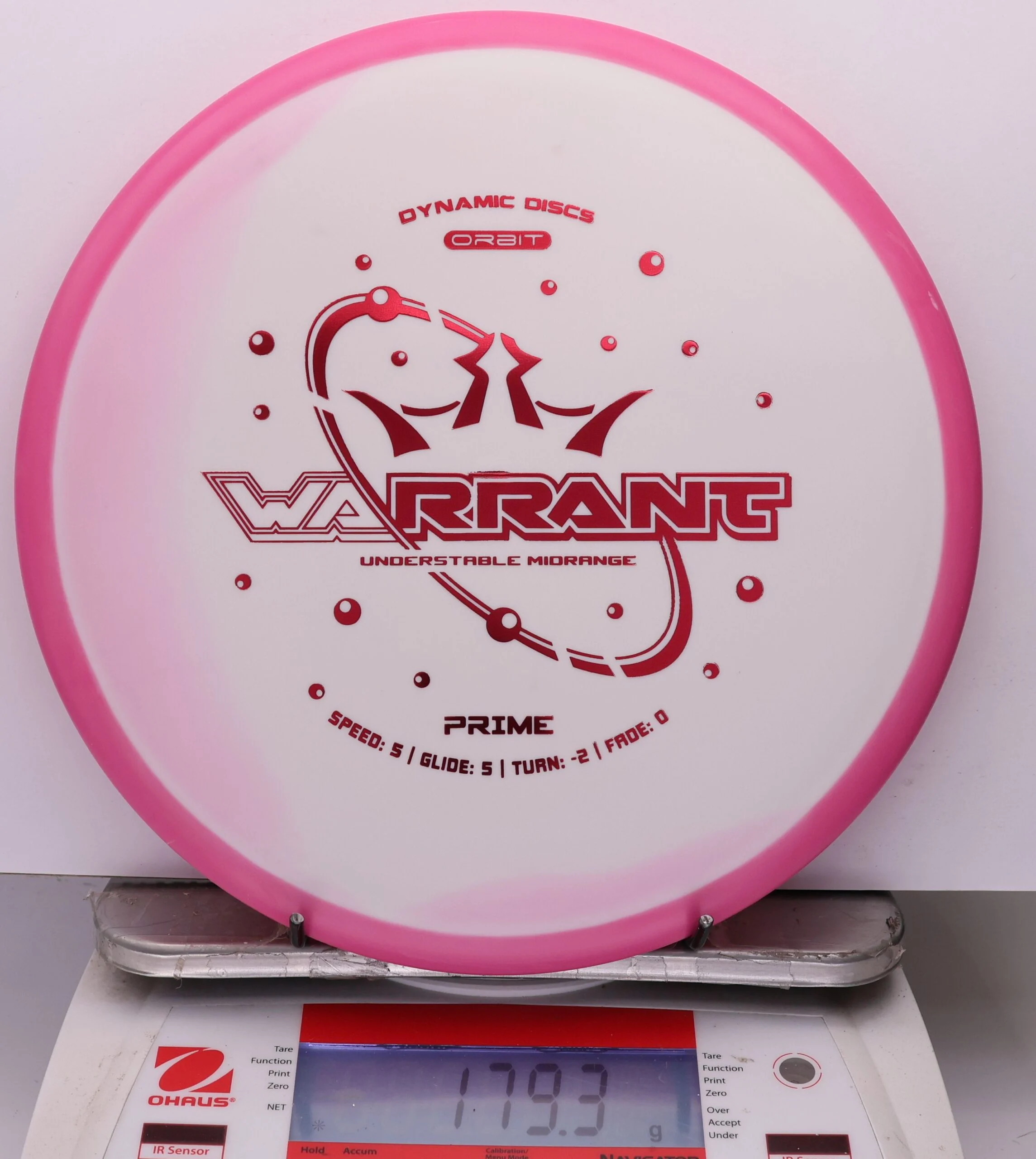 1087038 Prime Orbit Warrant - #342 Pink-White, 179