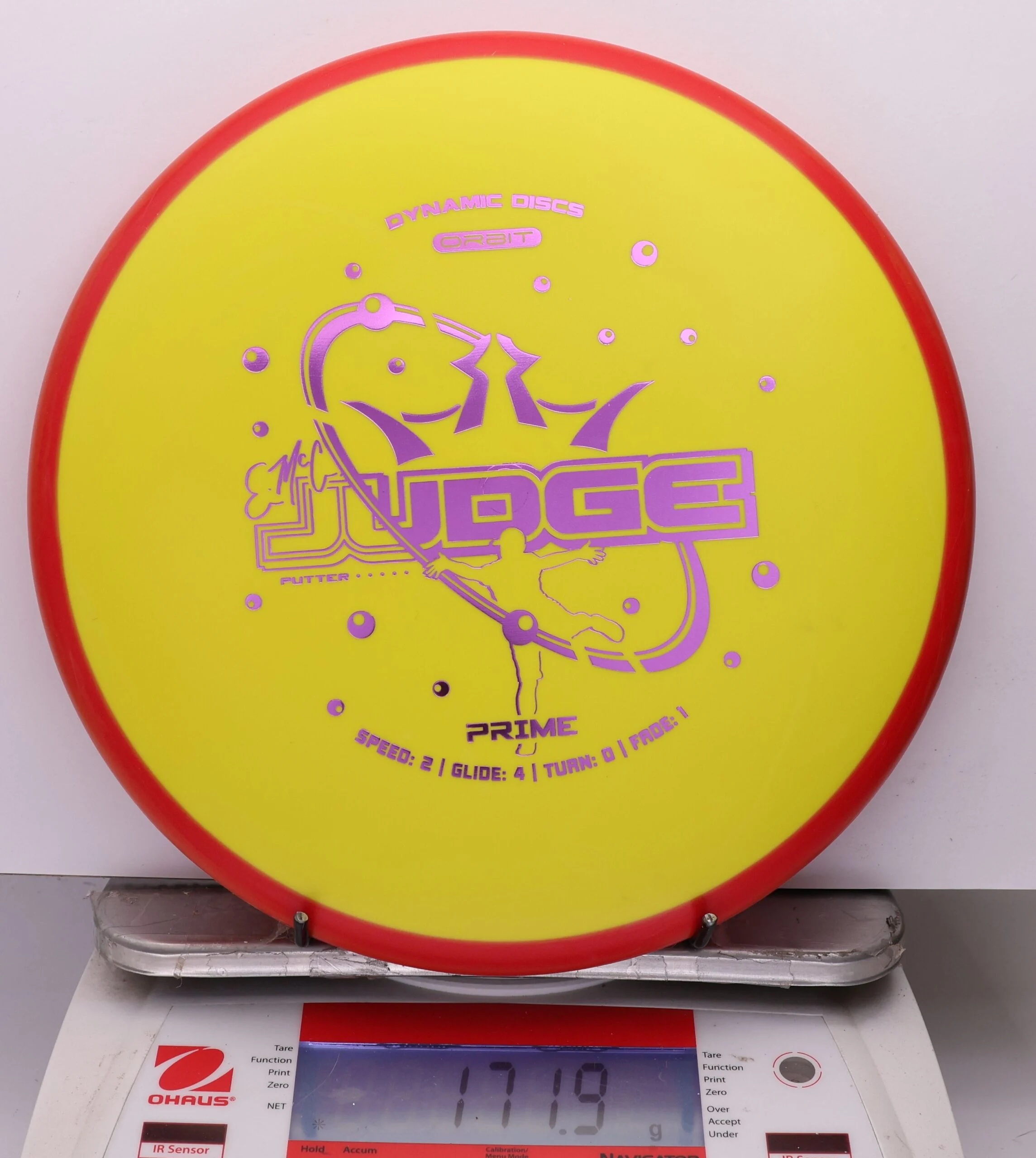 1087138 Prime Orbit EMac Judge - #340 Red-Yellow, 172