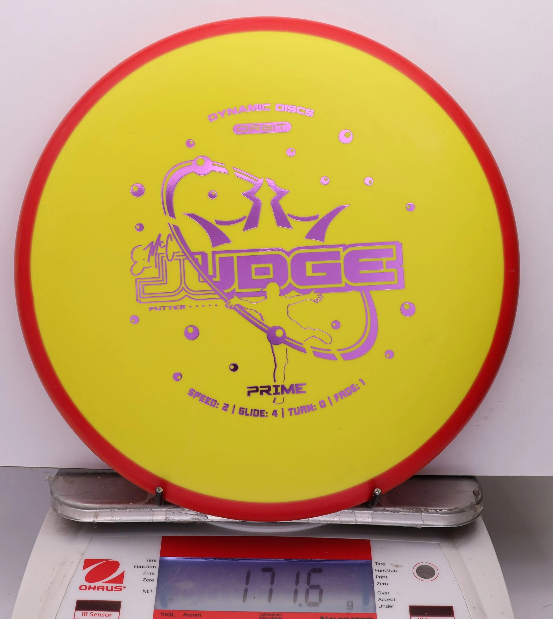 1087140 Prime Orbit EMac Judge - #342 Red-Yellow, 172