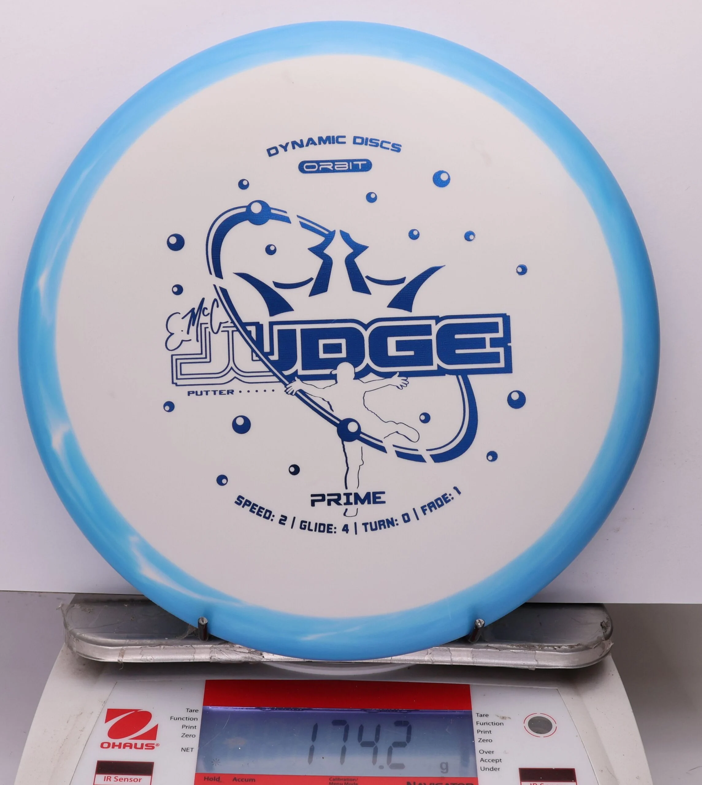 1087154 Prime Orbit EMac Judge - #346 Blue-White, 174