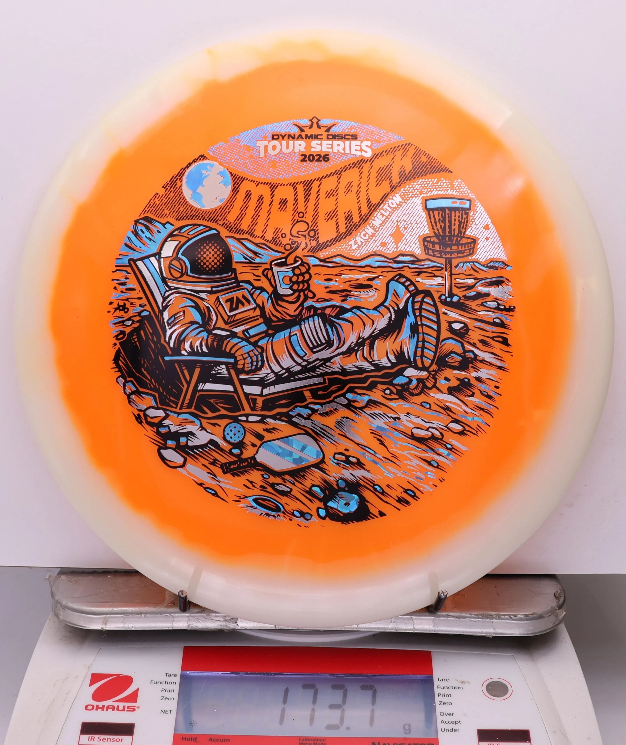 1087235 Lucid X Moonshine Orbit Maverick, Zach Melton 2026 Team Series - #336 White-Orange, 174