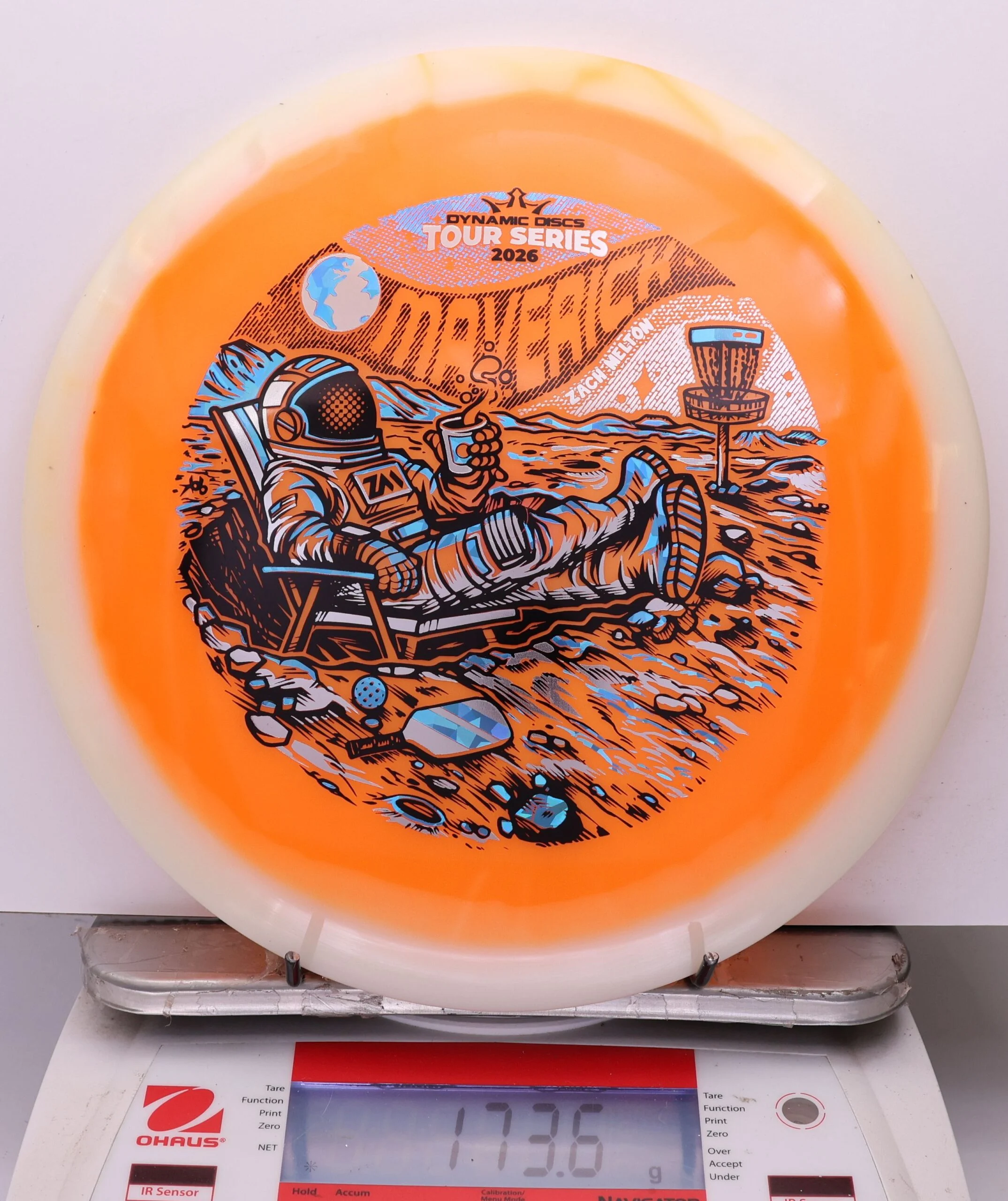 1087236 Lucid X Moonshine Orbit Maverick, Zach Melton 2026 Team Series - #337 White-Orange, 174