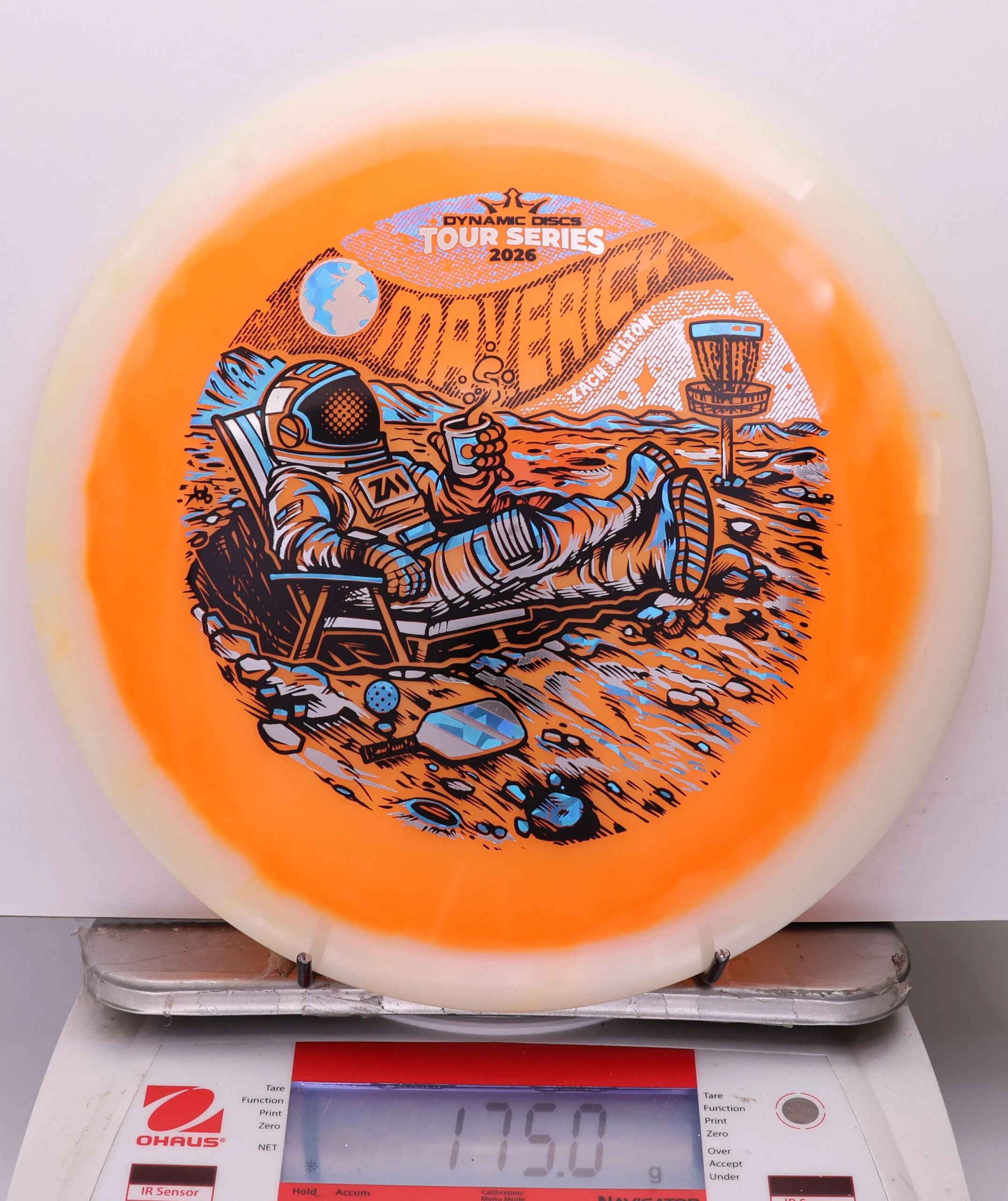 1087237 Lucid X Moonshine Orbit Maverick, Zach Melton 2026 Team Series - #338 White-Orange, 175