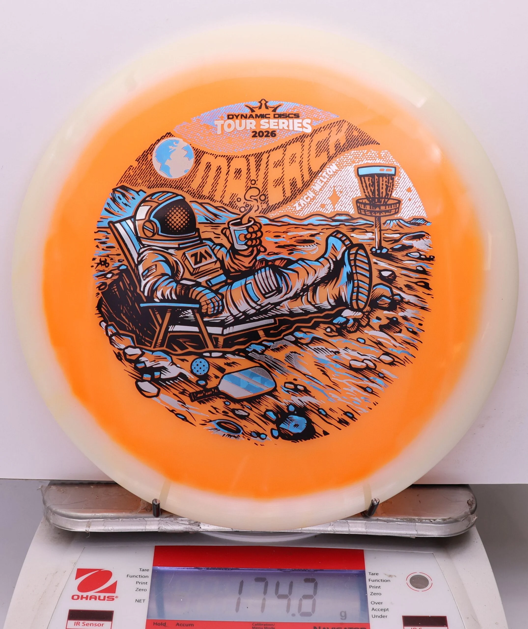 1087238 Lucid X Moonshine Orbit Maverick, Zach Melton 2026 Team Series - #339 White-Orange, 174