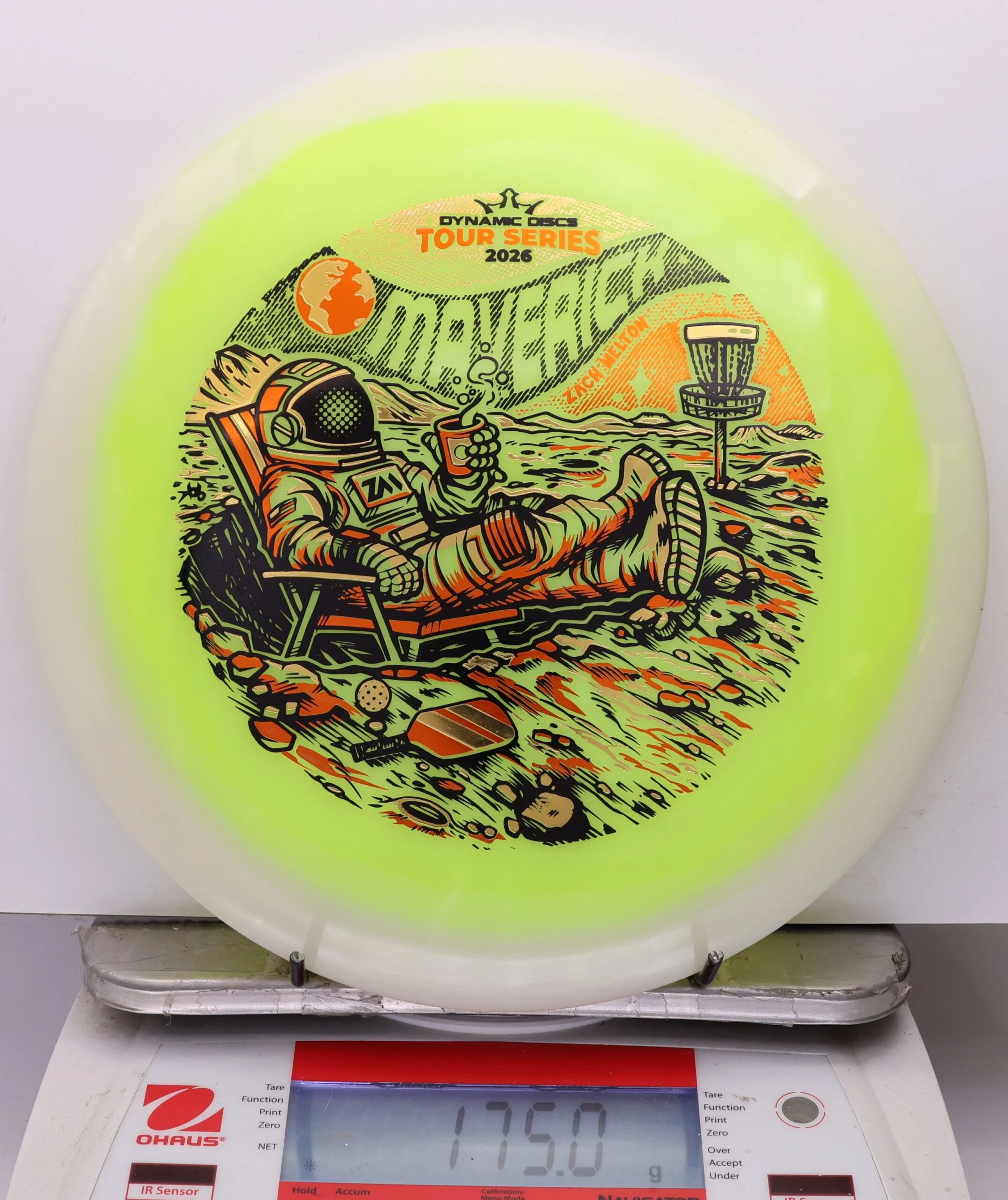 1087245 Lucid X Moonshine Orbit Maverick, Zach Melton 2026 Team Series - #341 White-Yellow, 175