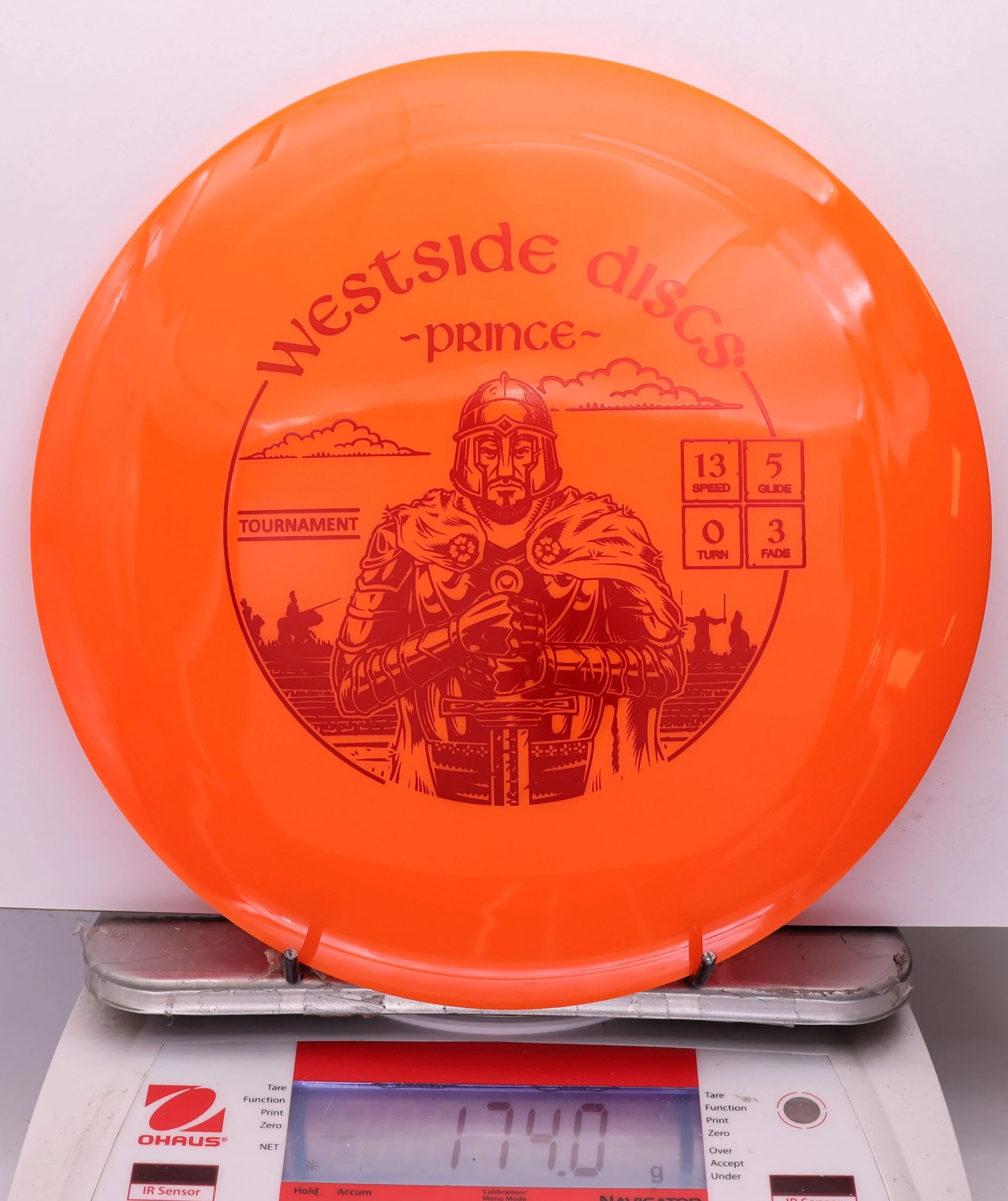 1087500 Tournament Prince - #337 Orange, 174