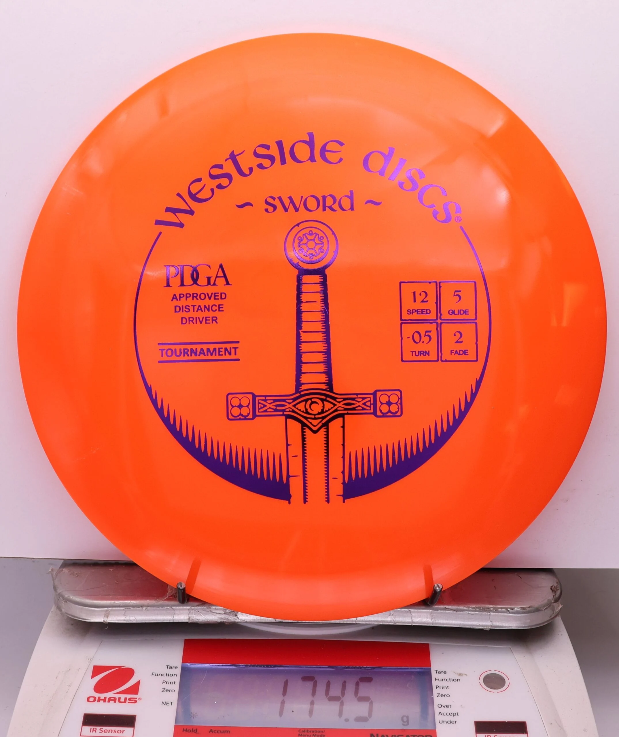 1087599 Tournament Sword - #335 Orange, 175