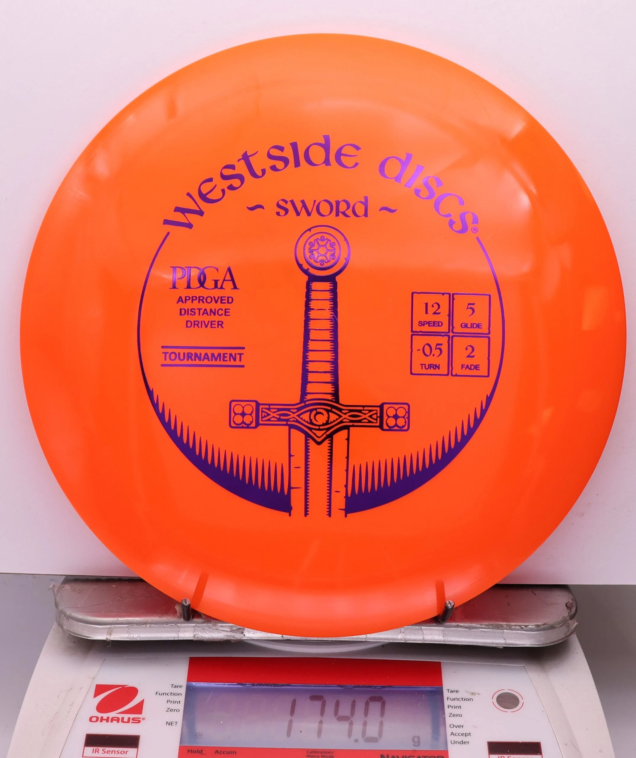 1087601 Tournament Sword - #337 Orange, 174