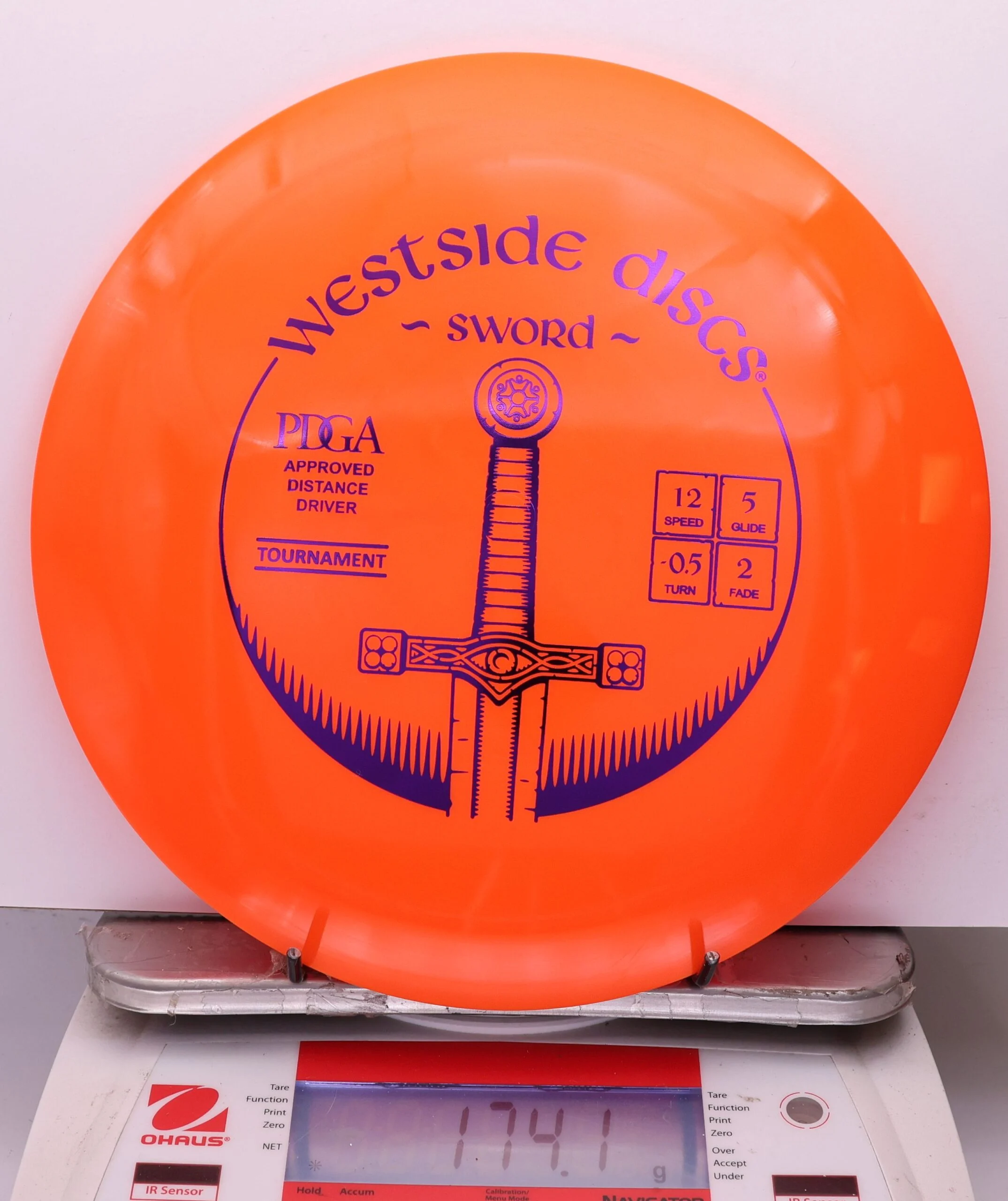 1087602 Tournament Sword - #338 Orange, 174