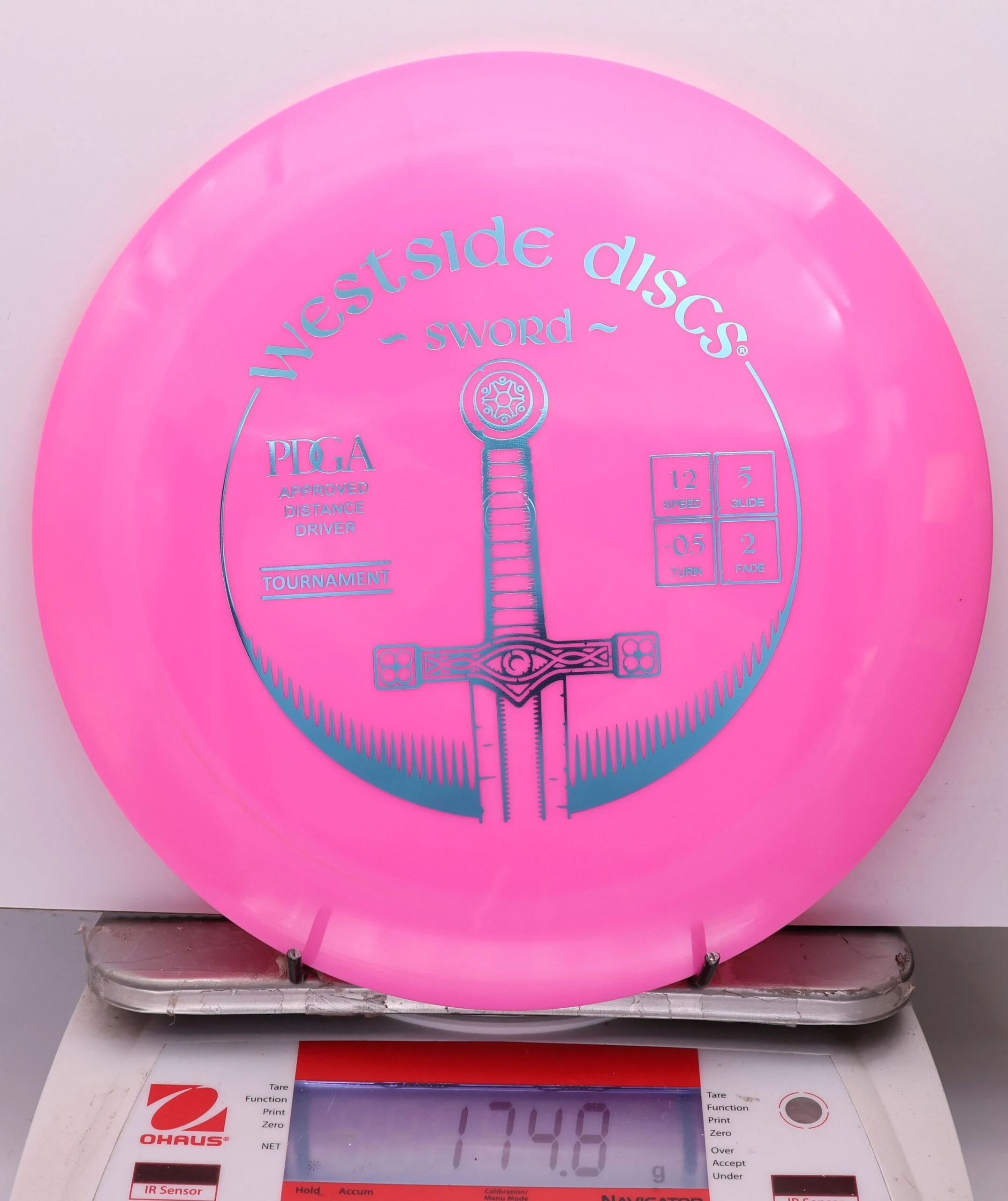 1087614 Tournament Sword - #343 Pink, 175