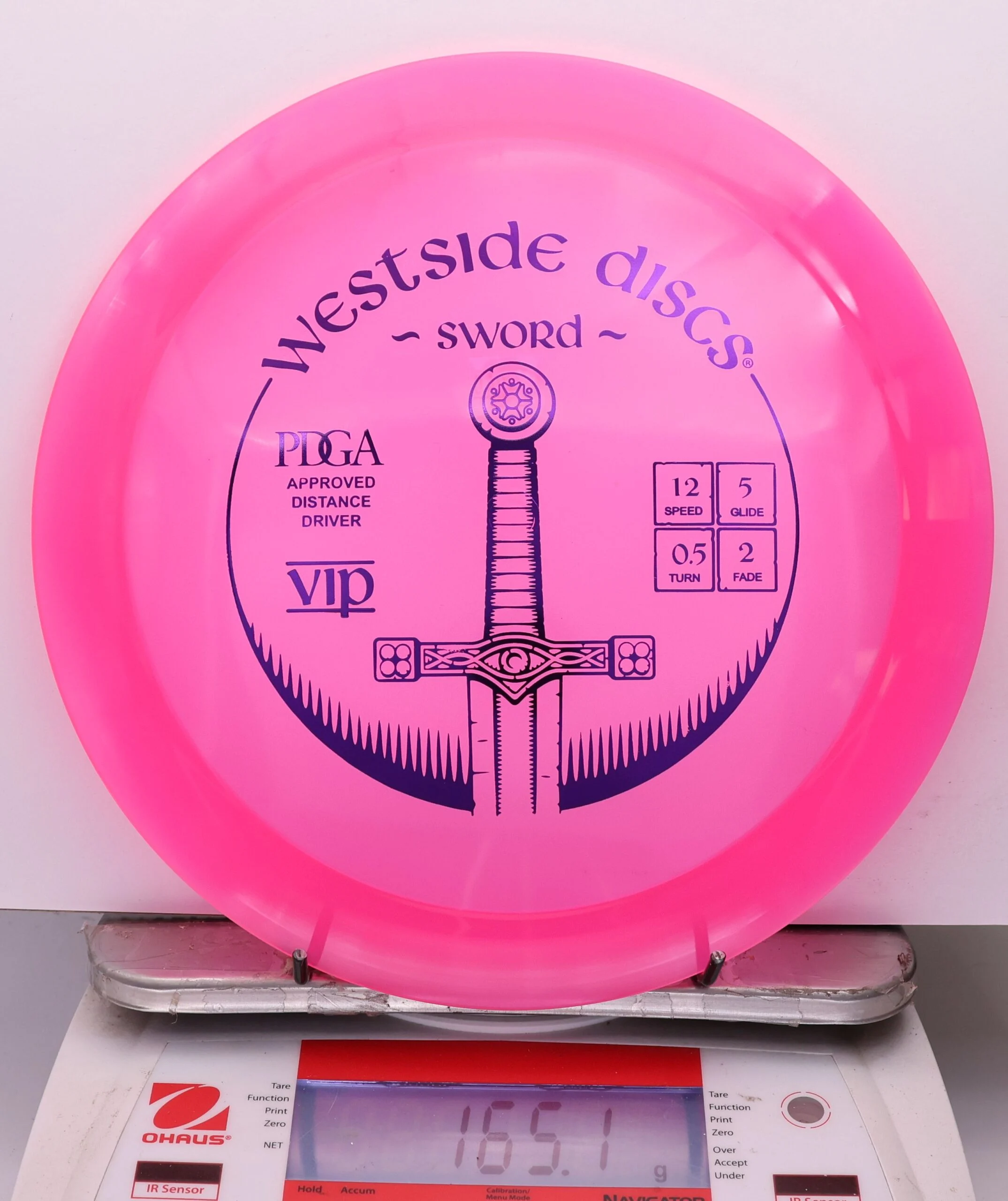 1087807 VIP Sword - #340 Pink, 165