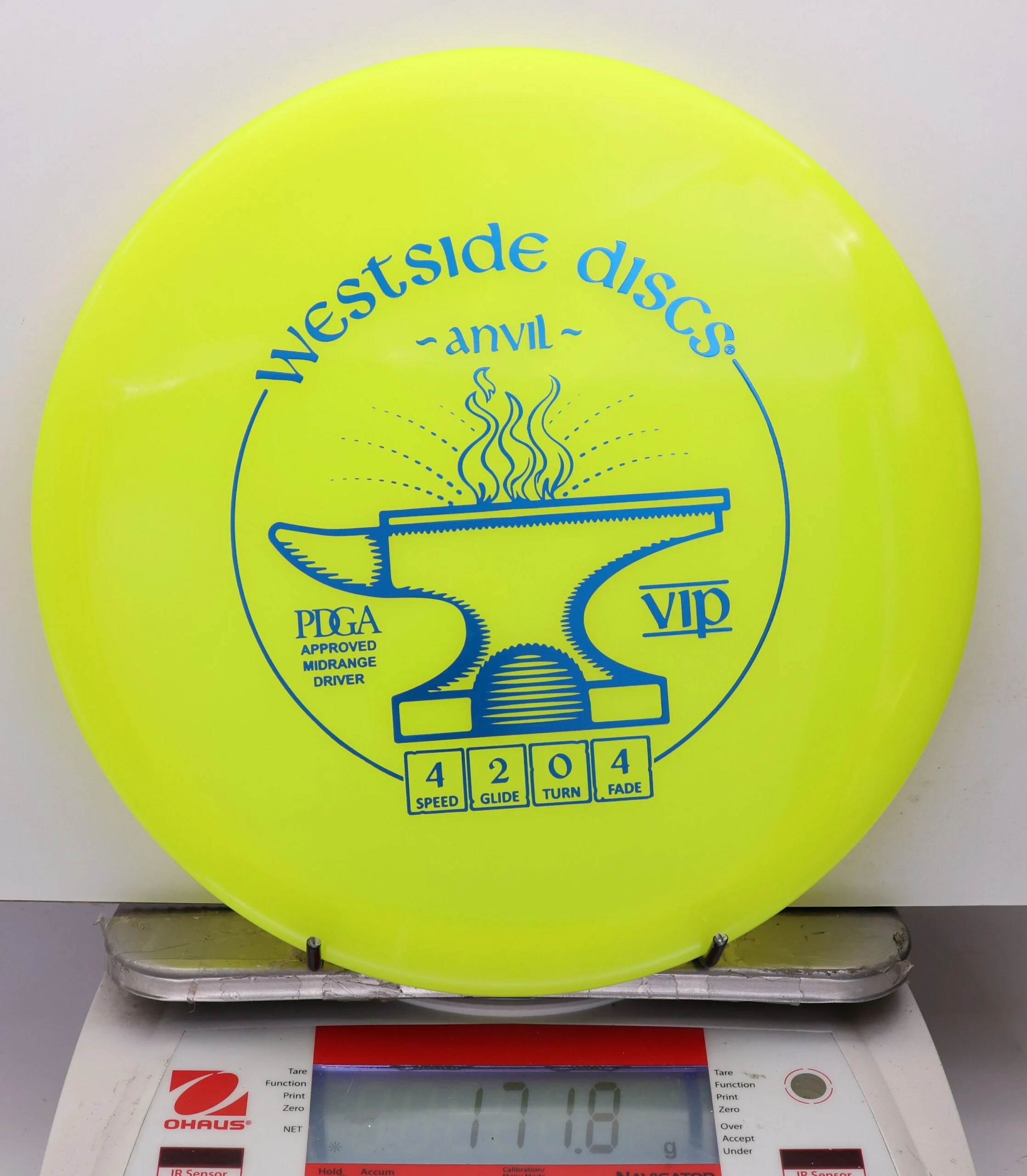 1087899 VIP Anvil - #343 NYellow, 172