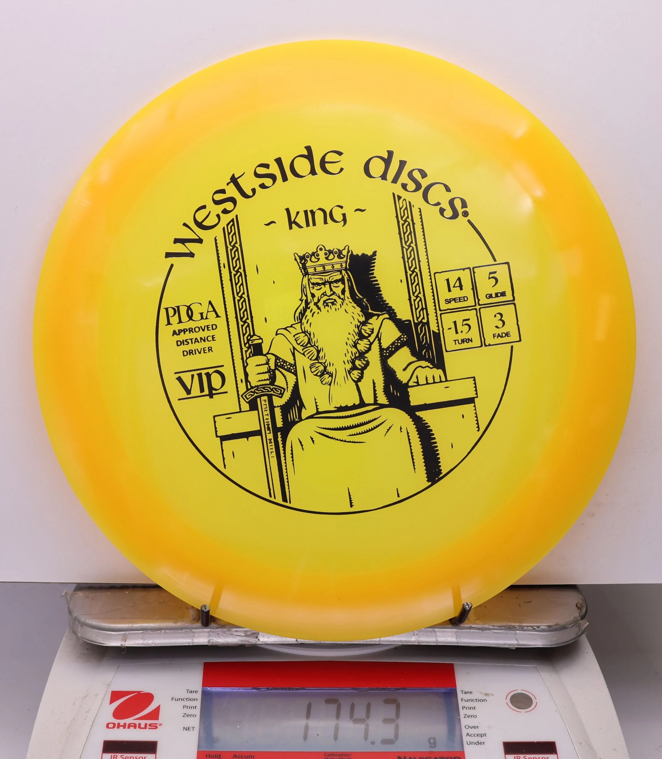 1087925 VIP King - #341 Yellow, 174