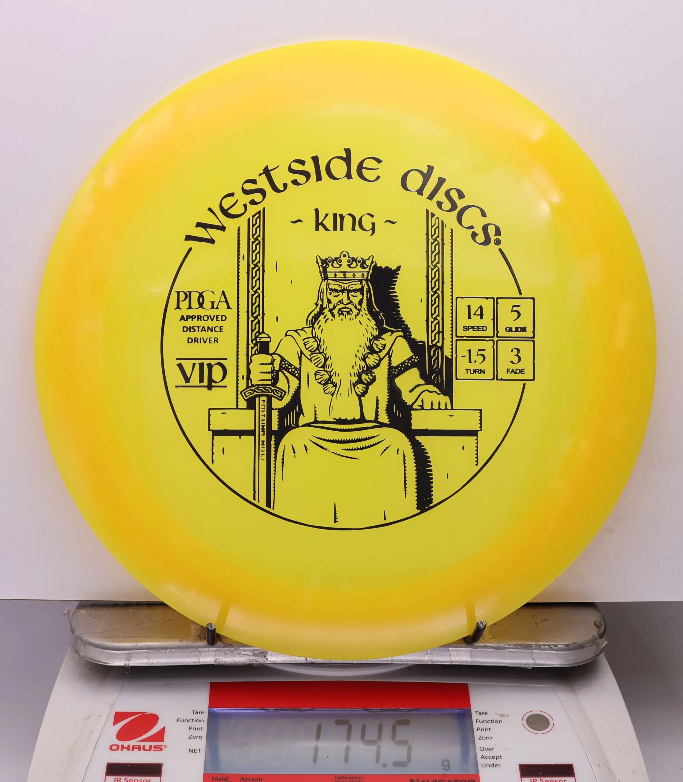 1087926 VIP King - #342 Yellow, 175
