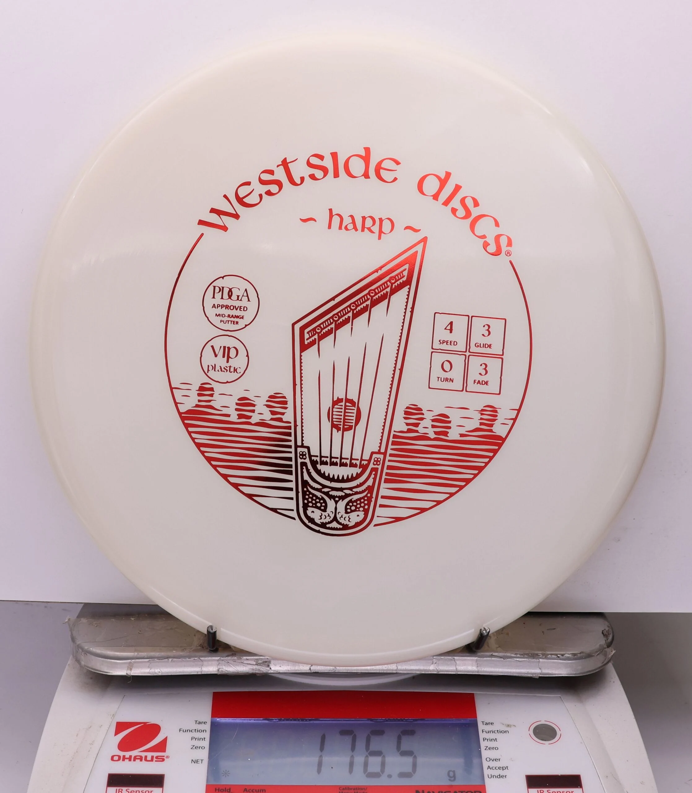 1087969 VIP Harp - #340 White, 177
