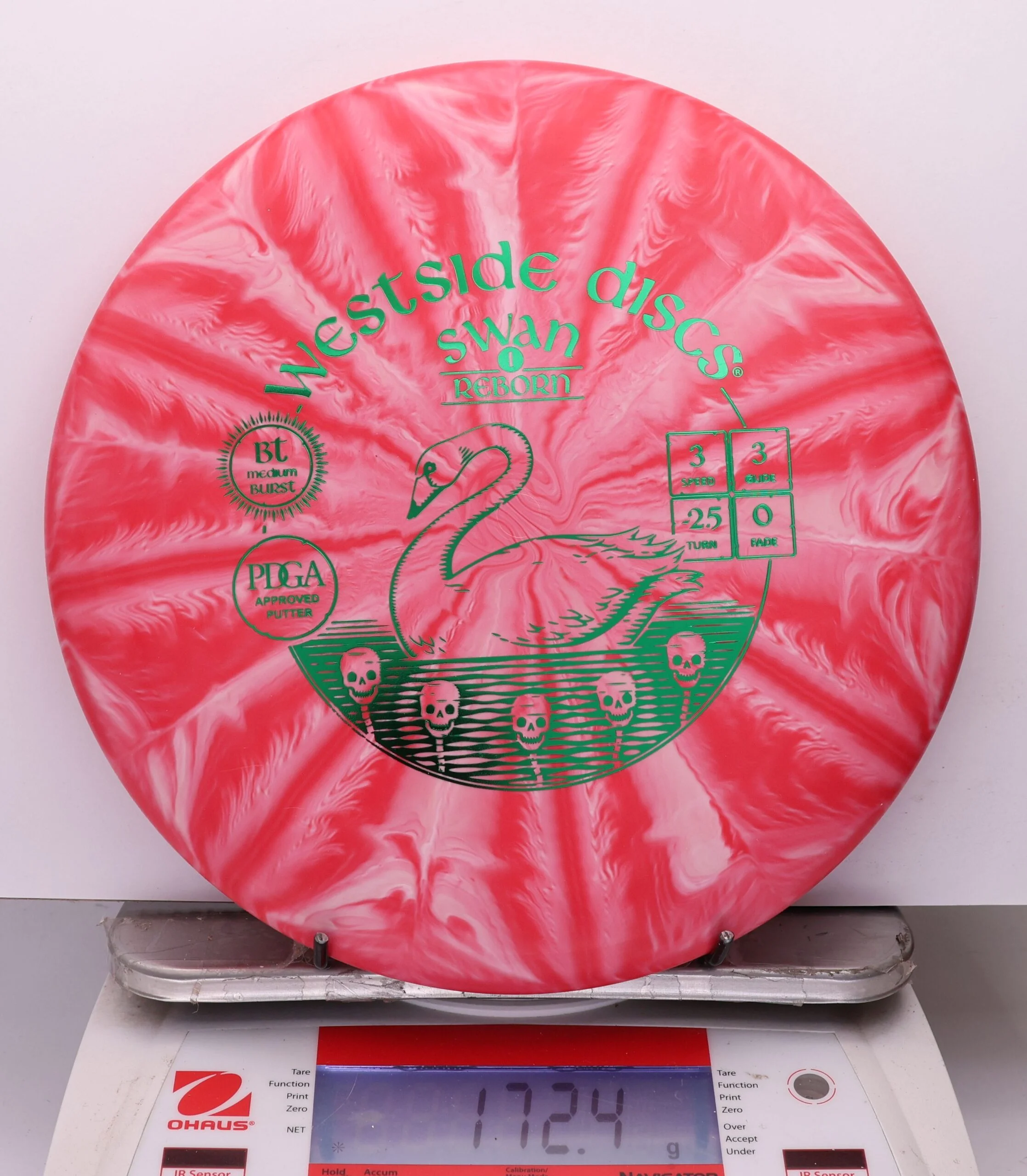 1088261 Bt Medium Burst Swan 1 Reborn - #335 LtRed, 172