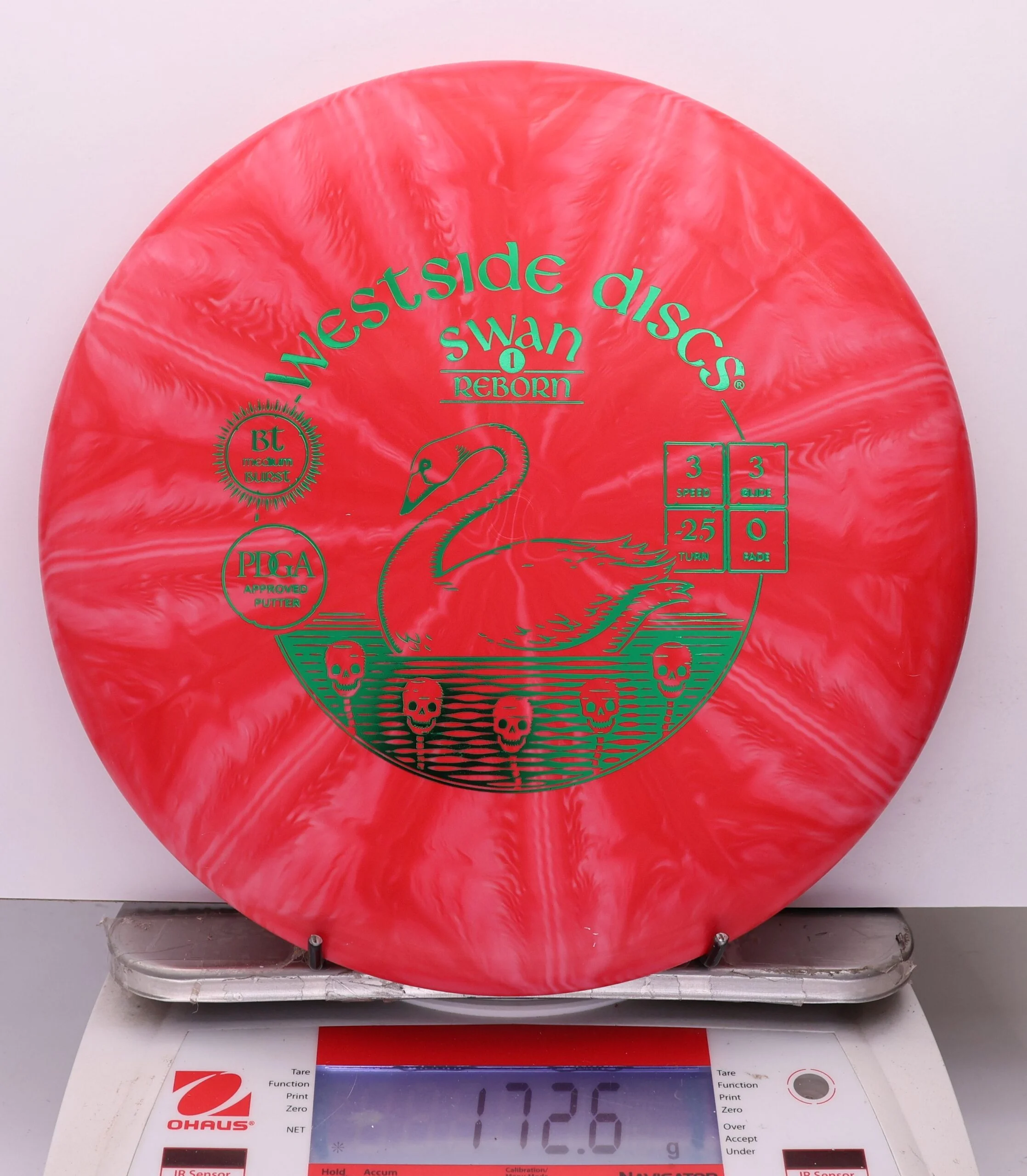 1088309 Bt Medium Burst Swan 1 Reborn - #340 Red, 173