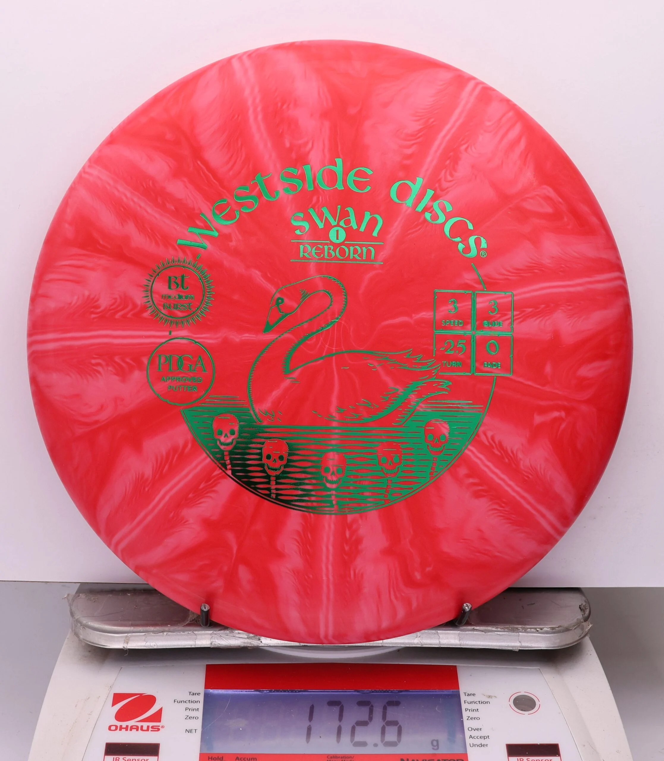 1088310 Bt Medium Burst Swan 1 Reborn - #341 Red, 173