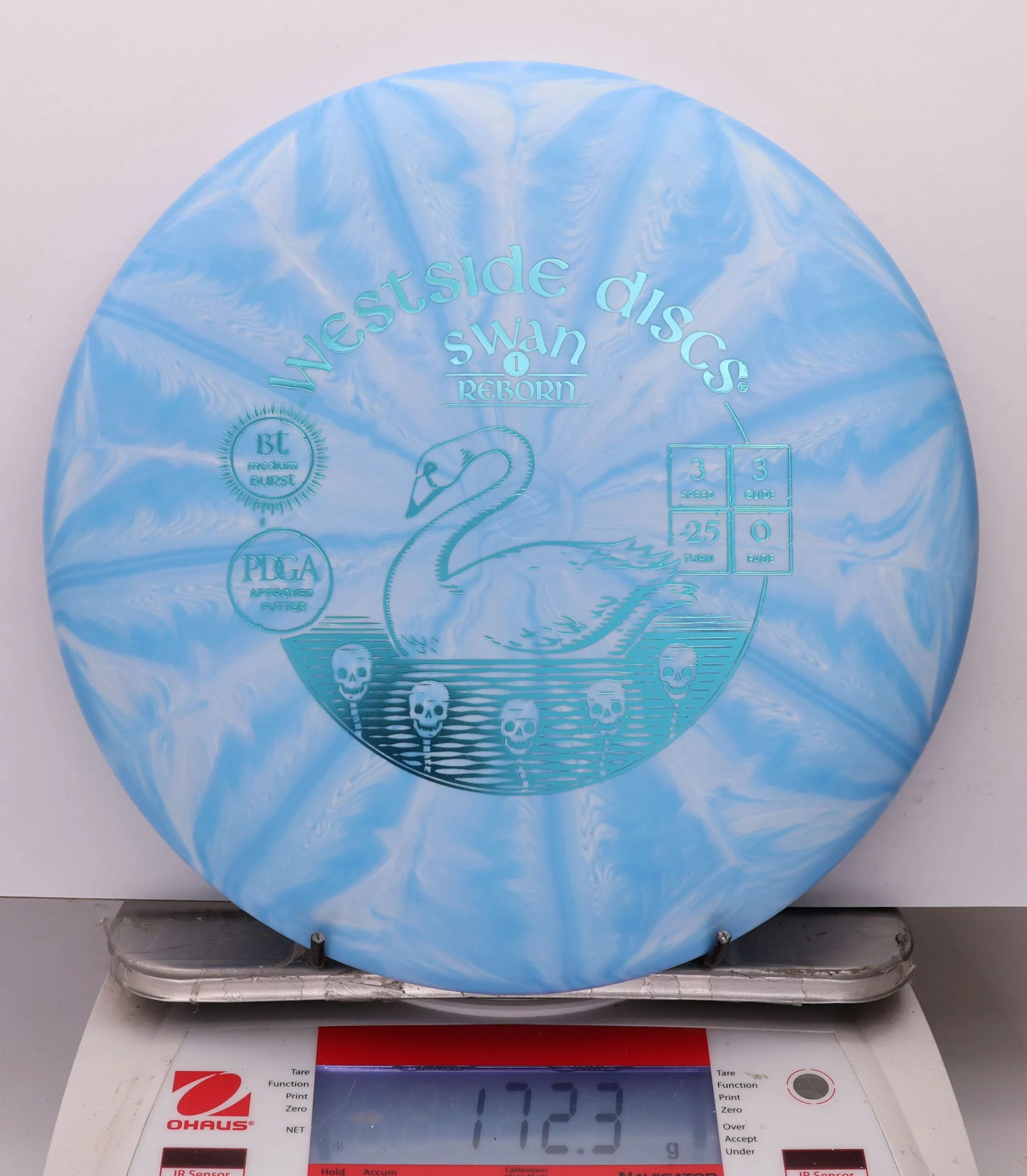 1088313 Bt Medium Burst Swan 1 Reborn - #344 LtBlue, 172