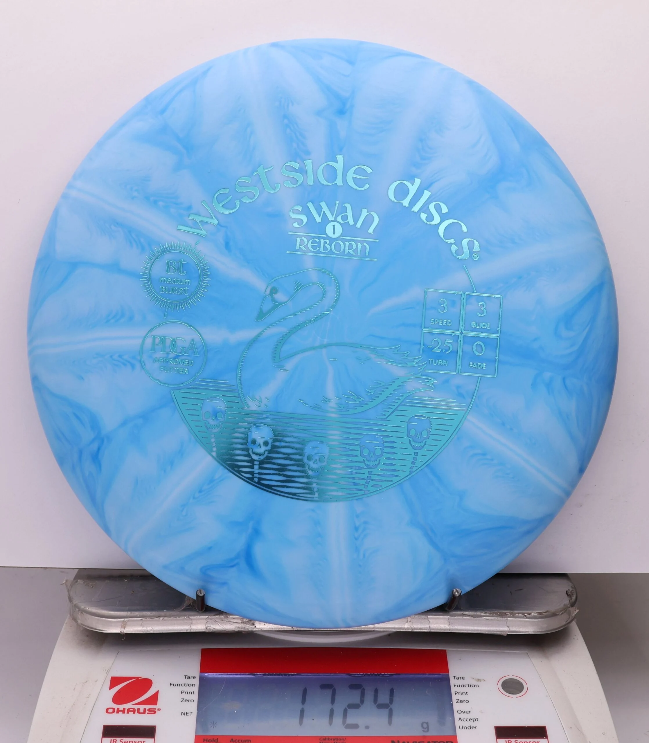 1088381 Bt Medium Burst Swan 1 Reborn - #345 LtBlue, 172