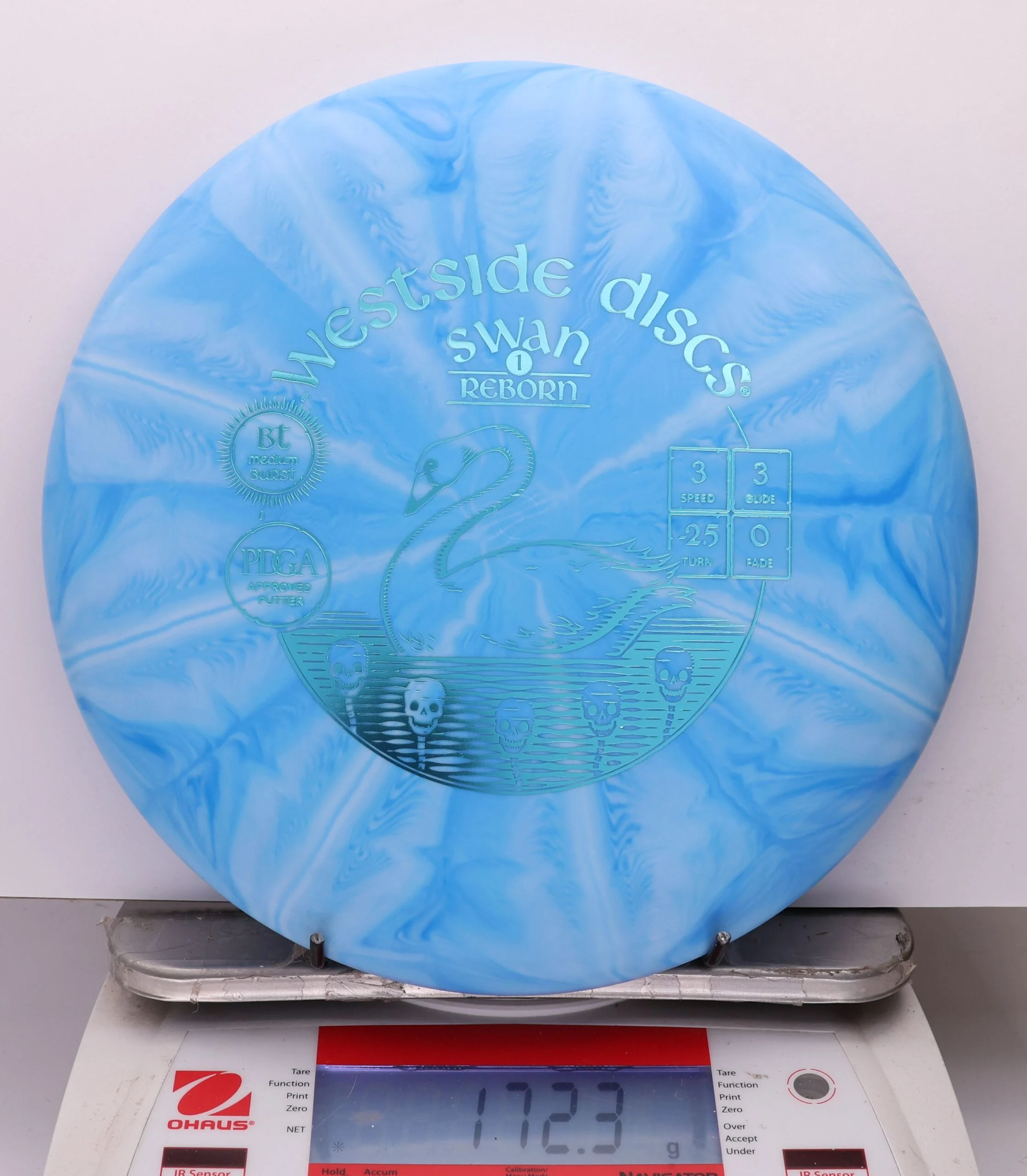 1088405 Bt Medium Burst Swan 1 Reborn - #350 LtBlue, 172
