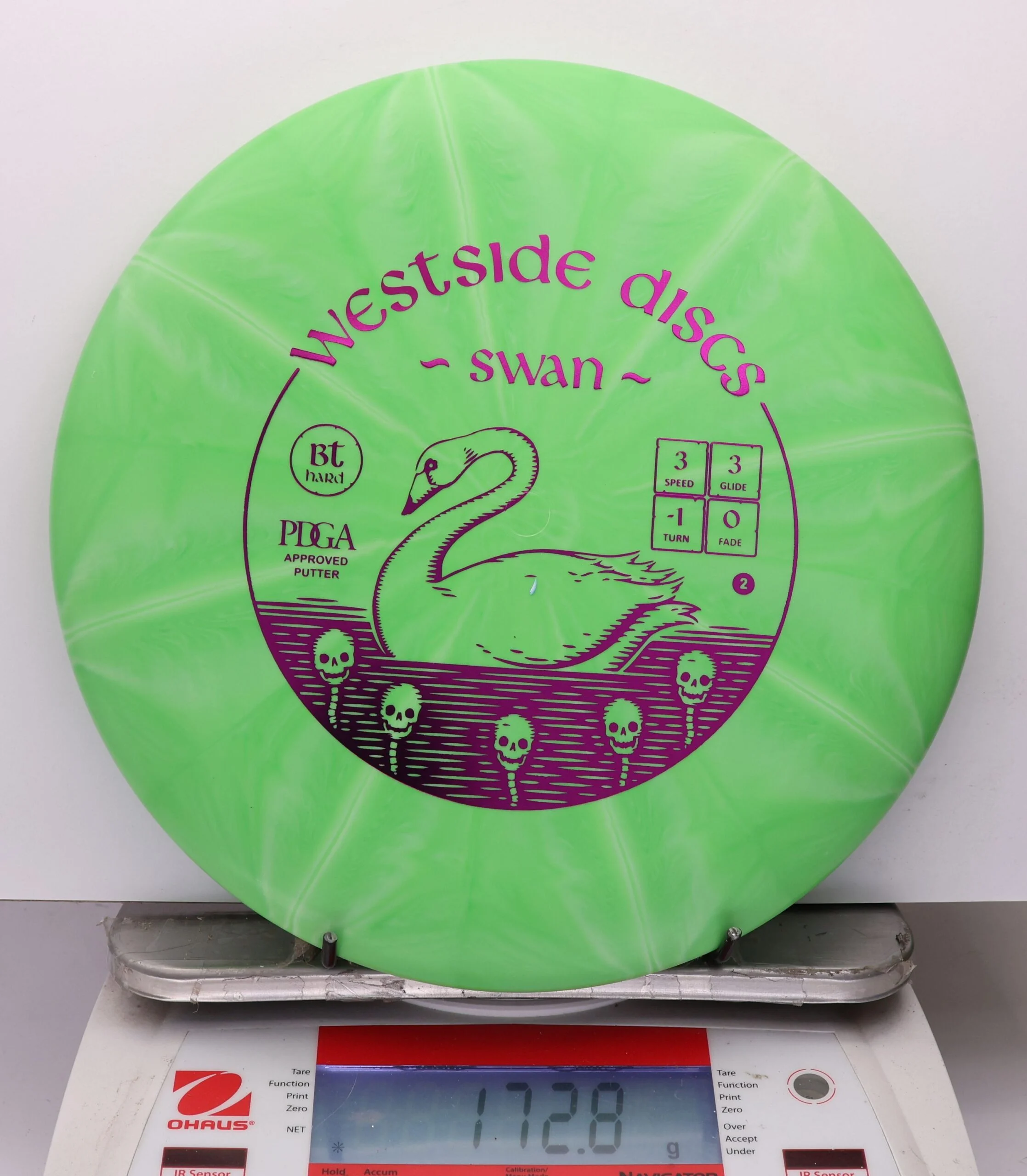 1088552 Bt Hard Burst Swan 2 - #343 LtGreen, 173